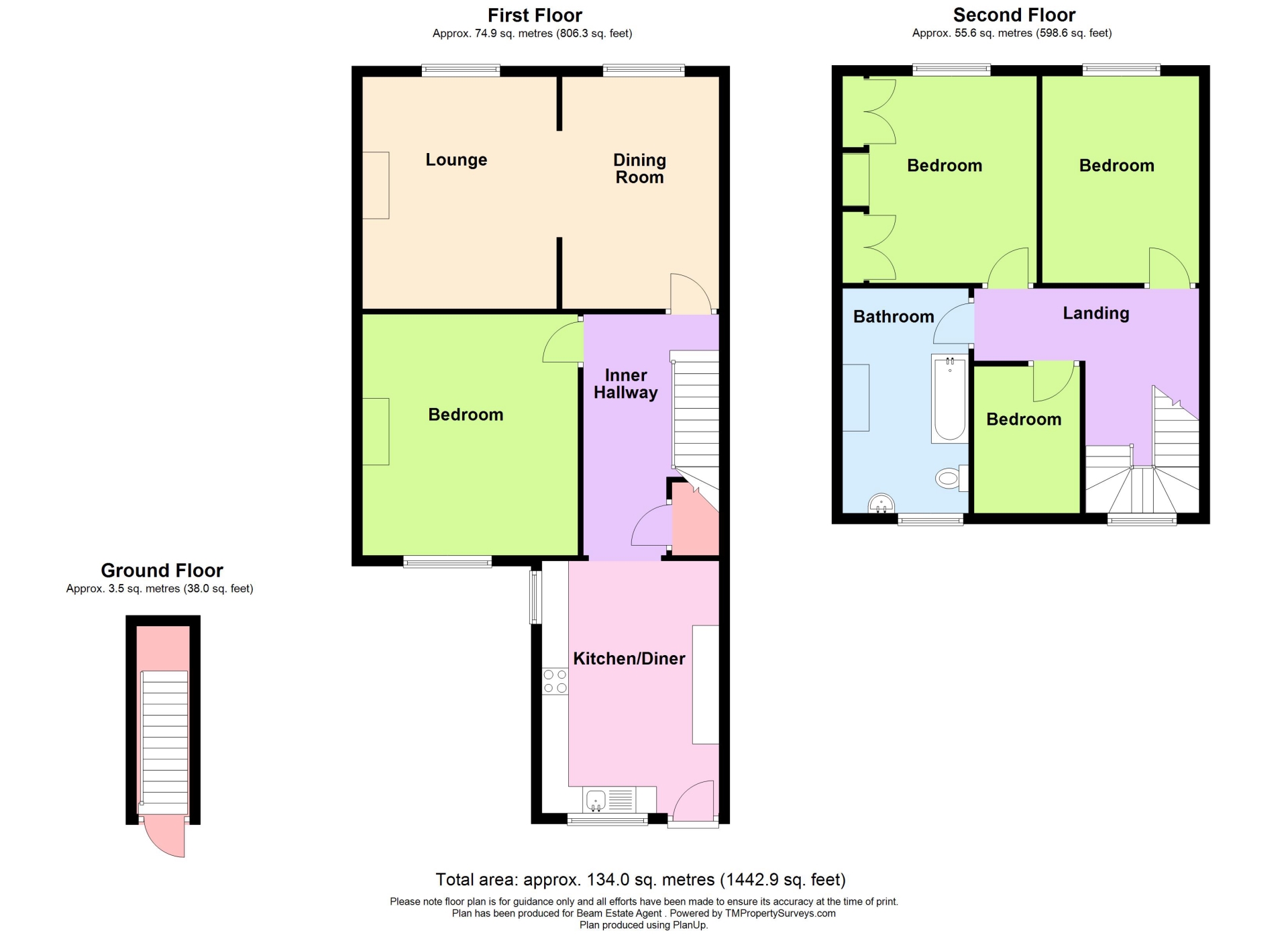5a, Lumley Road, Skegness floorplan
