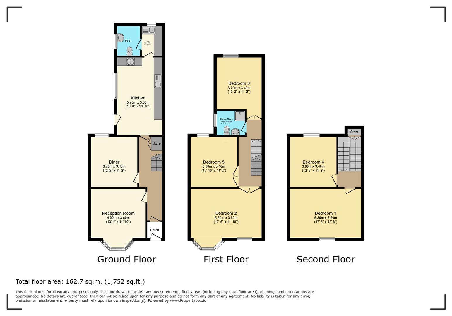 26, Porthkerry Road, Barry floorplan