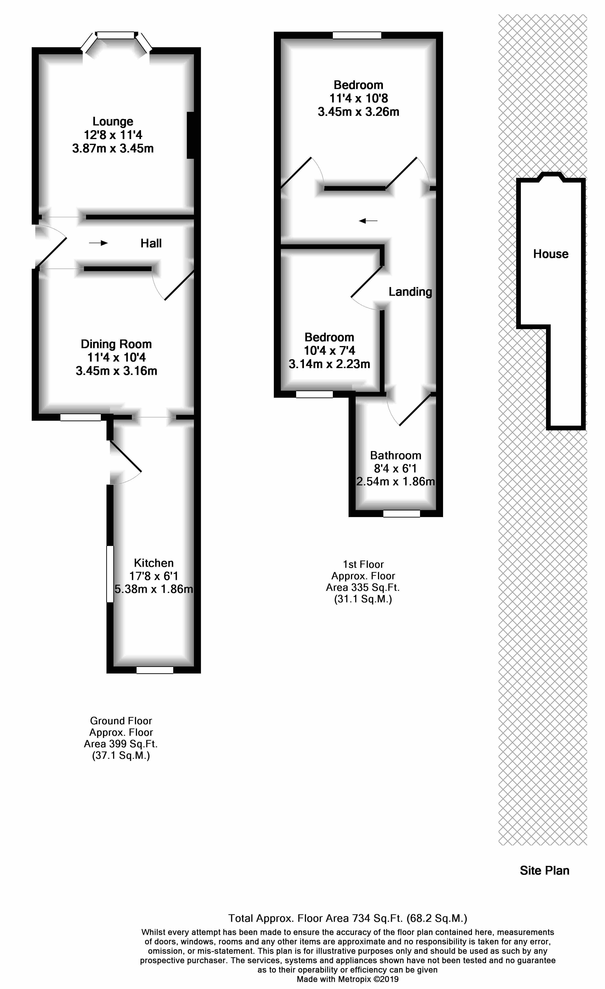 2 Bedrooms Semi-detached house for sale in Horley, Surrey RH6