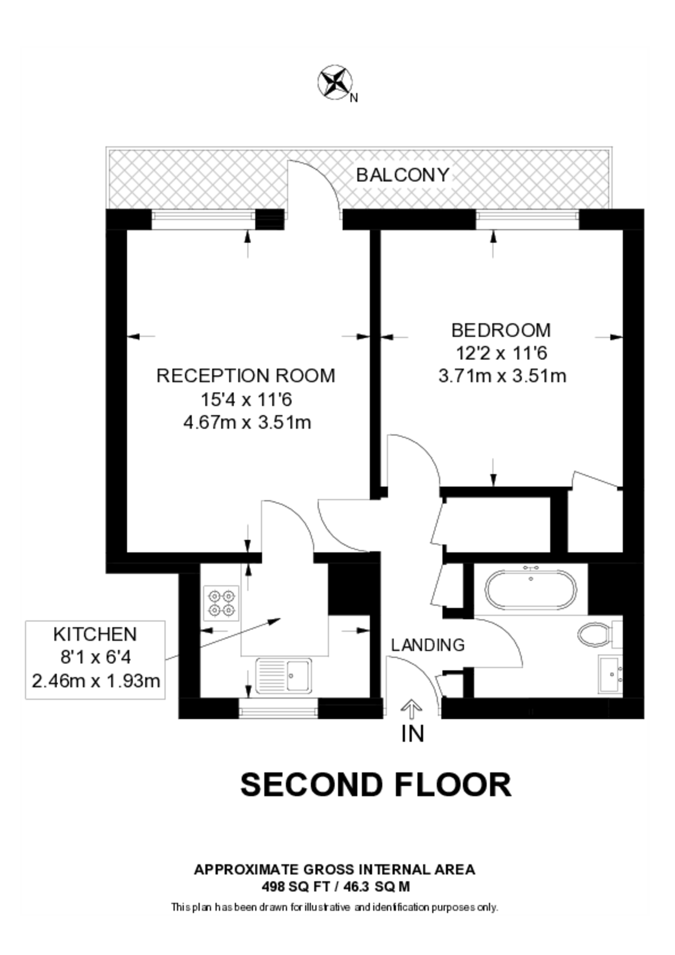 Gavin House, Plumstead floorplan