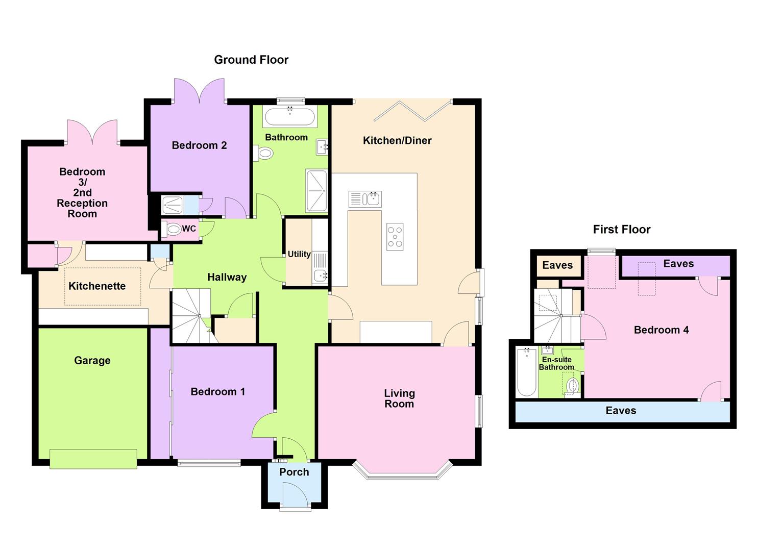3, Conway Drive, Dorchester floorplan