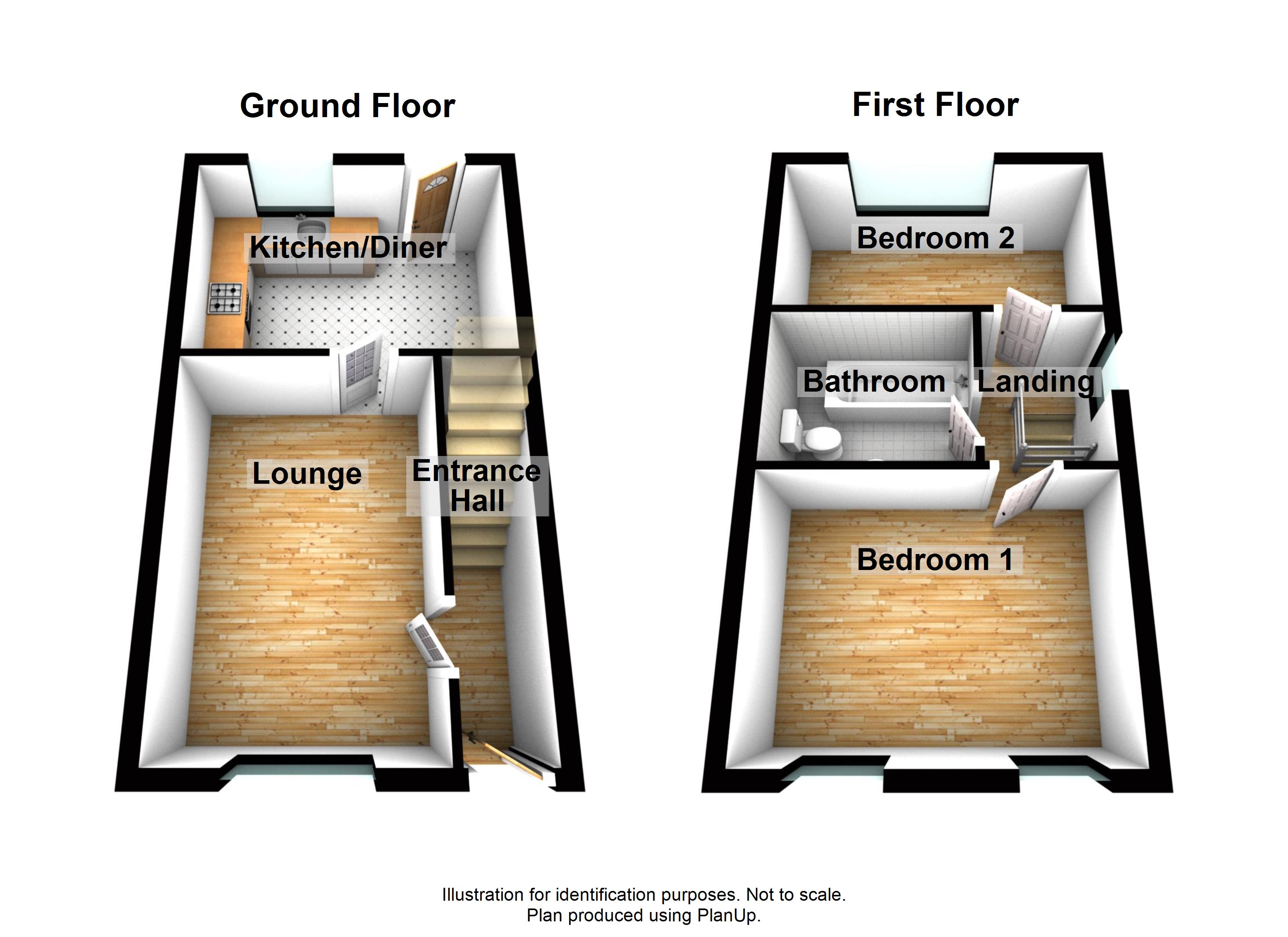 2 Bedrooms Semi-detached house for sale in Hamnett Road, Prescot L34