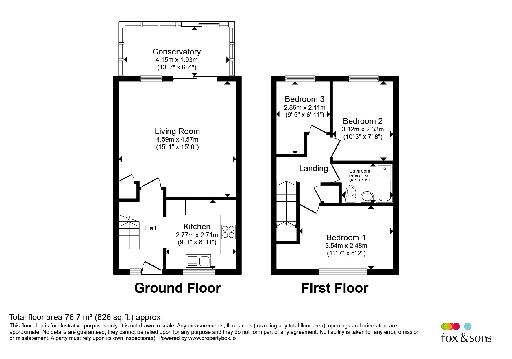33, Orchard Rise, Crewkerne floorplan