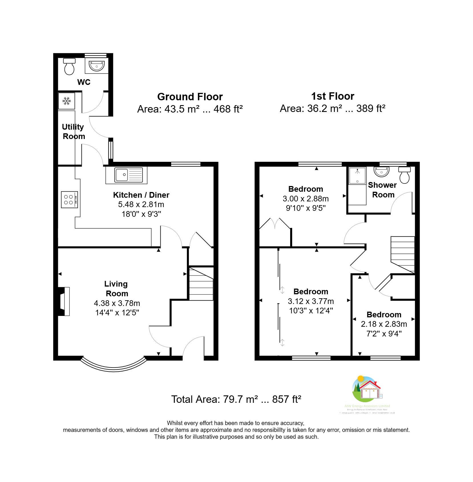 146, Long Brandocks, Chelmsford floorplan