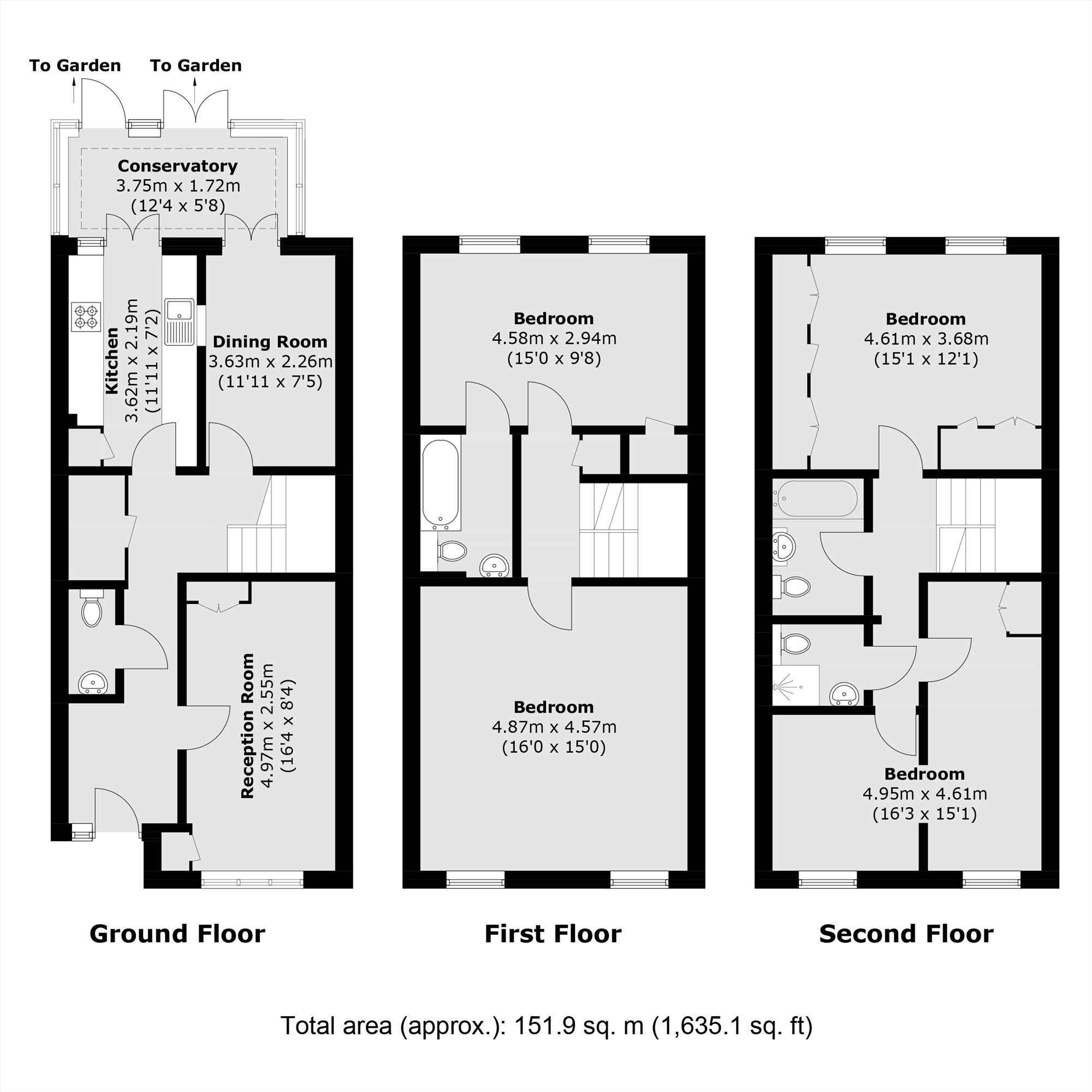 Pine Grove, London floorplan