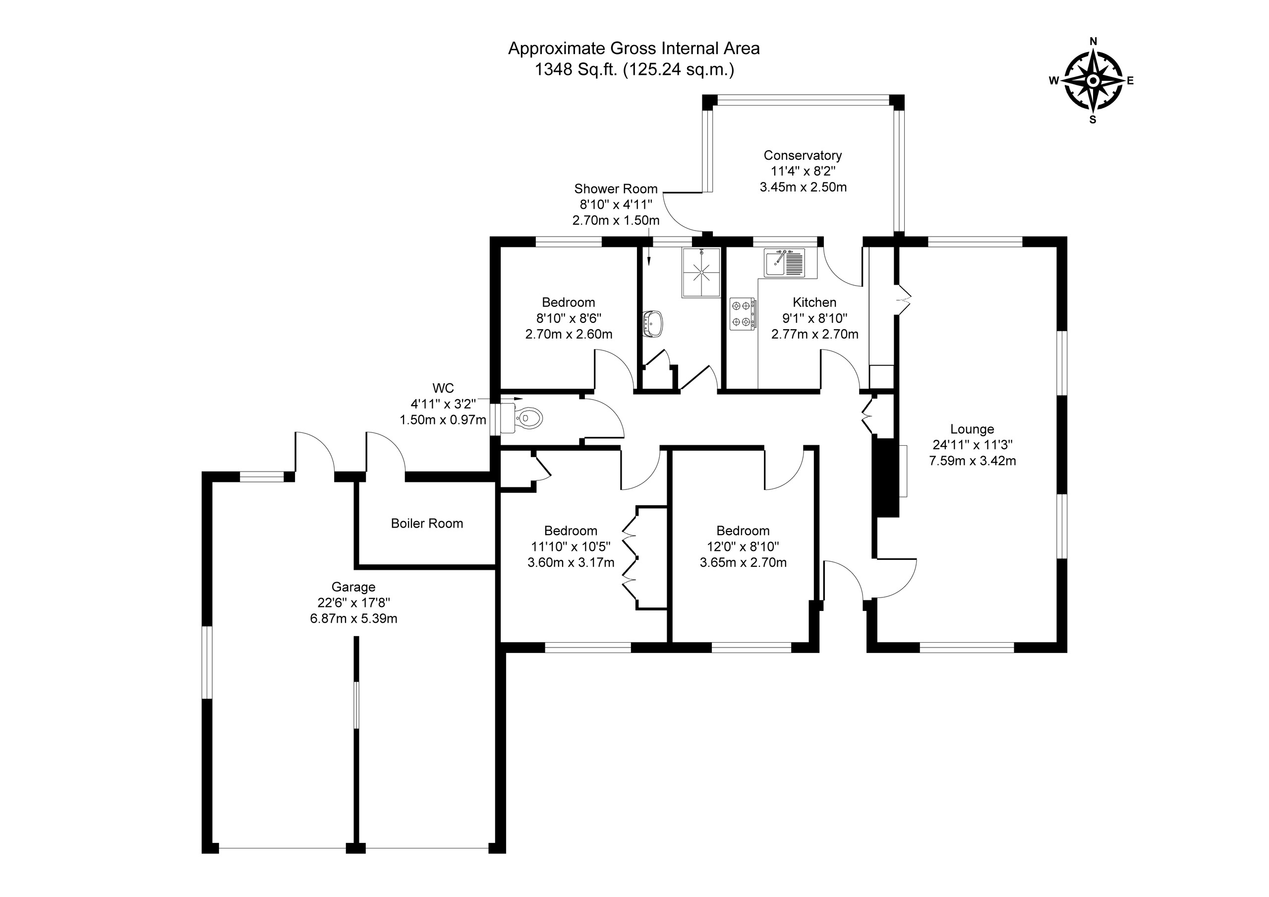 7a Church Street, Newark floorplan
