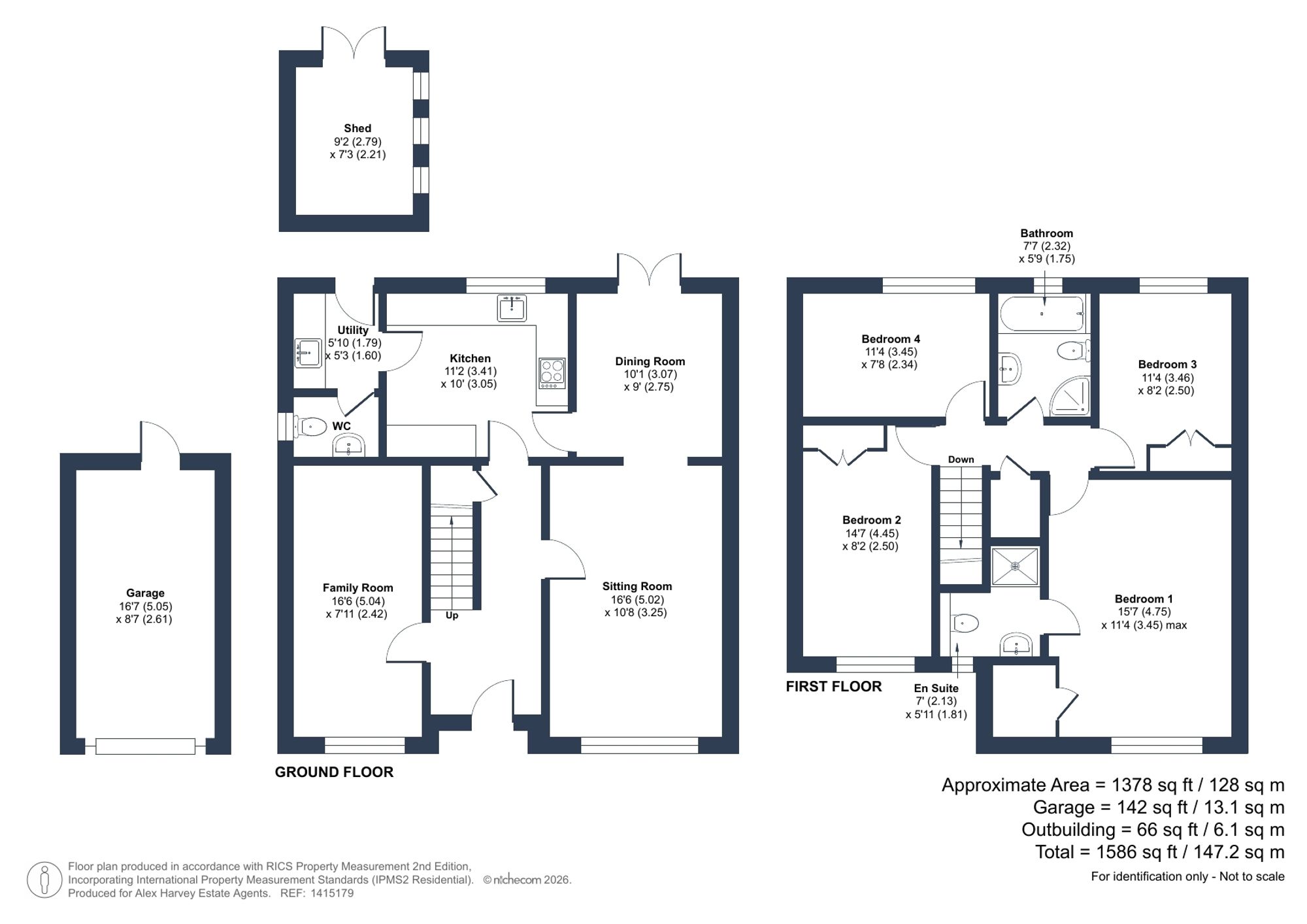 4 Cranham Avenue, Billingshurst floorplan