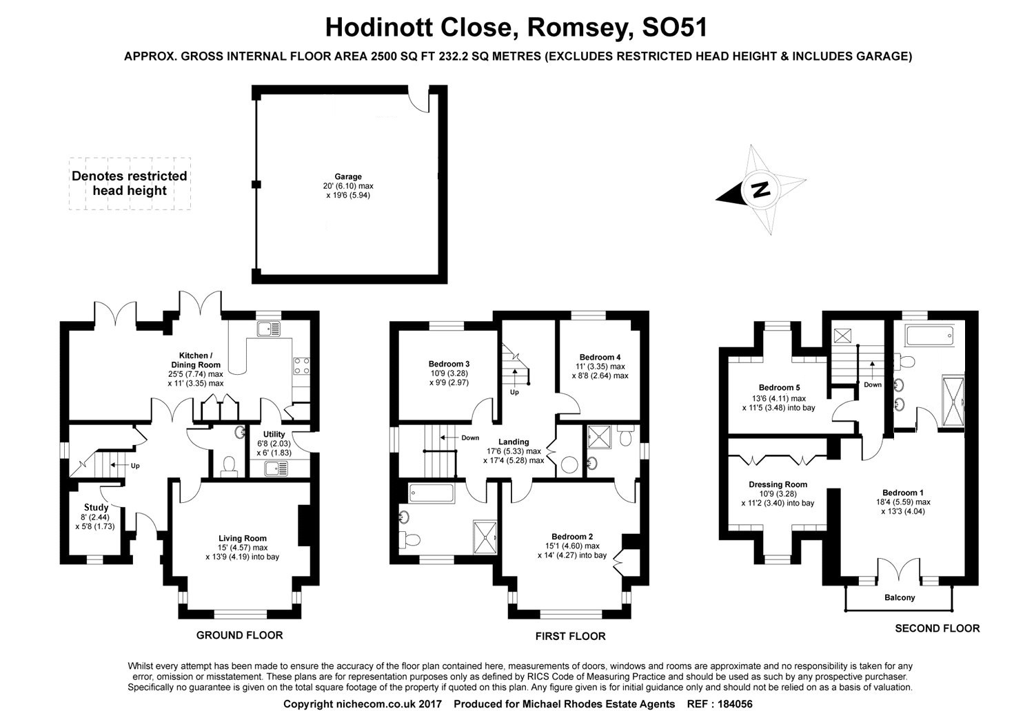 34, Hodinott Close, Hampshire floorplan