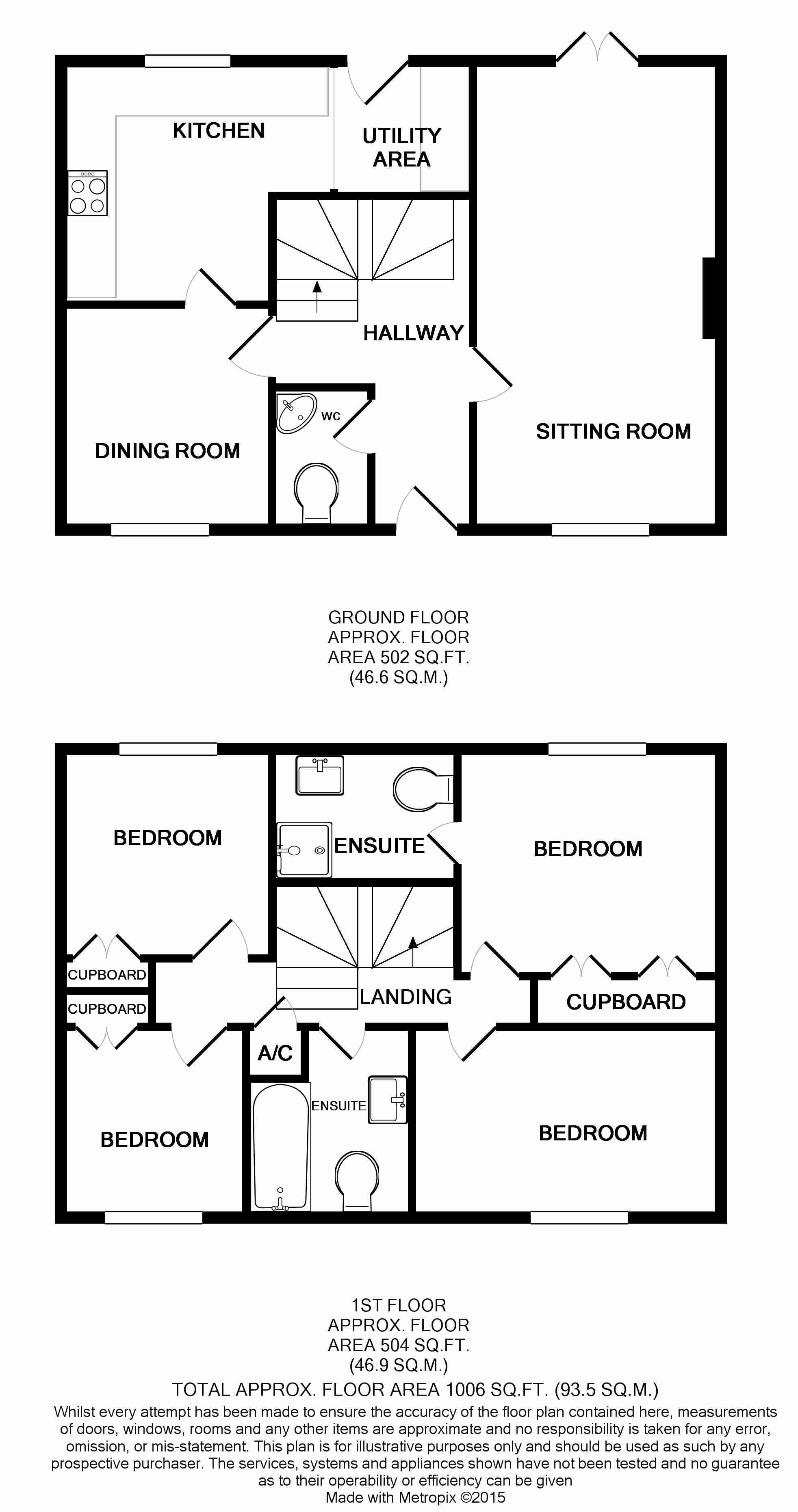 Caddow Road, Three Score Norwich Norfolk floorplan
