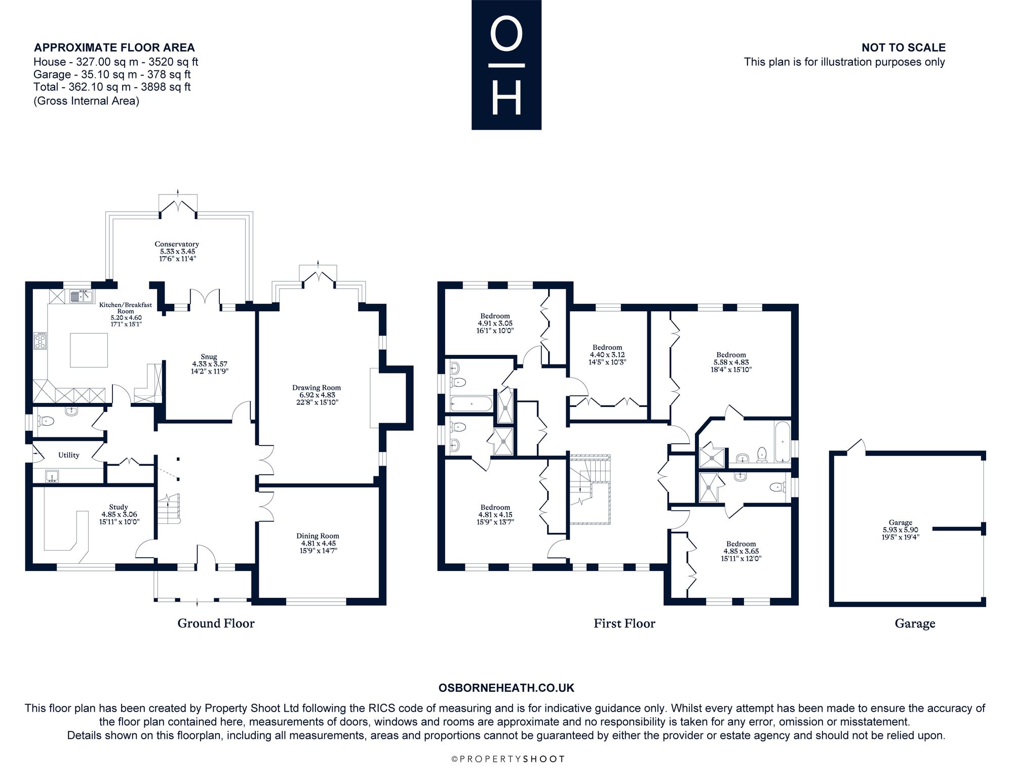 Beech House London Road, Ascot floorplan
