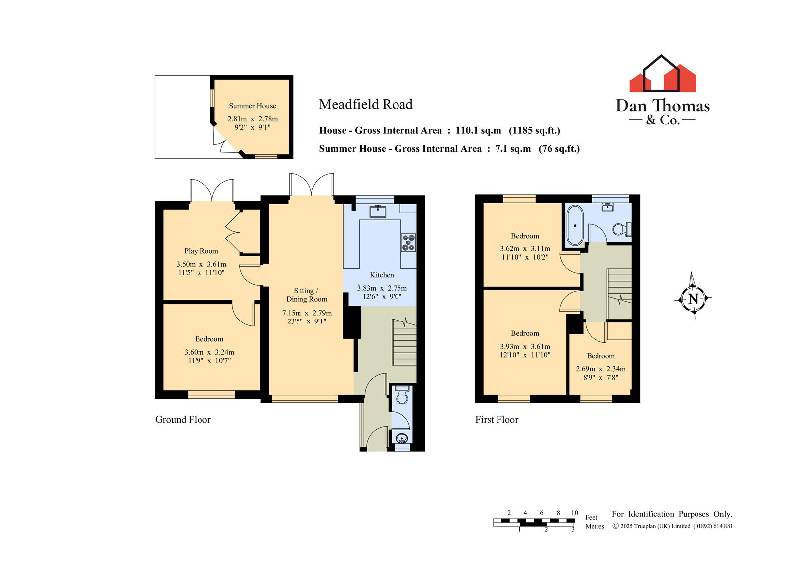 1, Meadfield Road, Gravesend floorplan