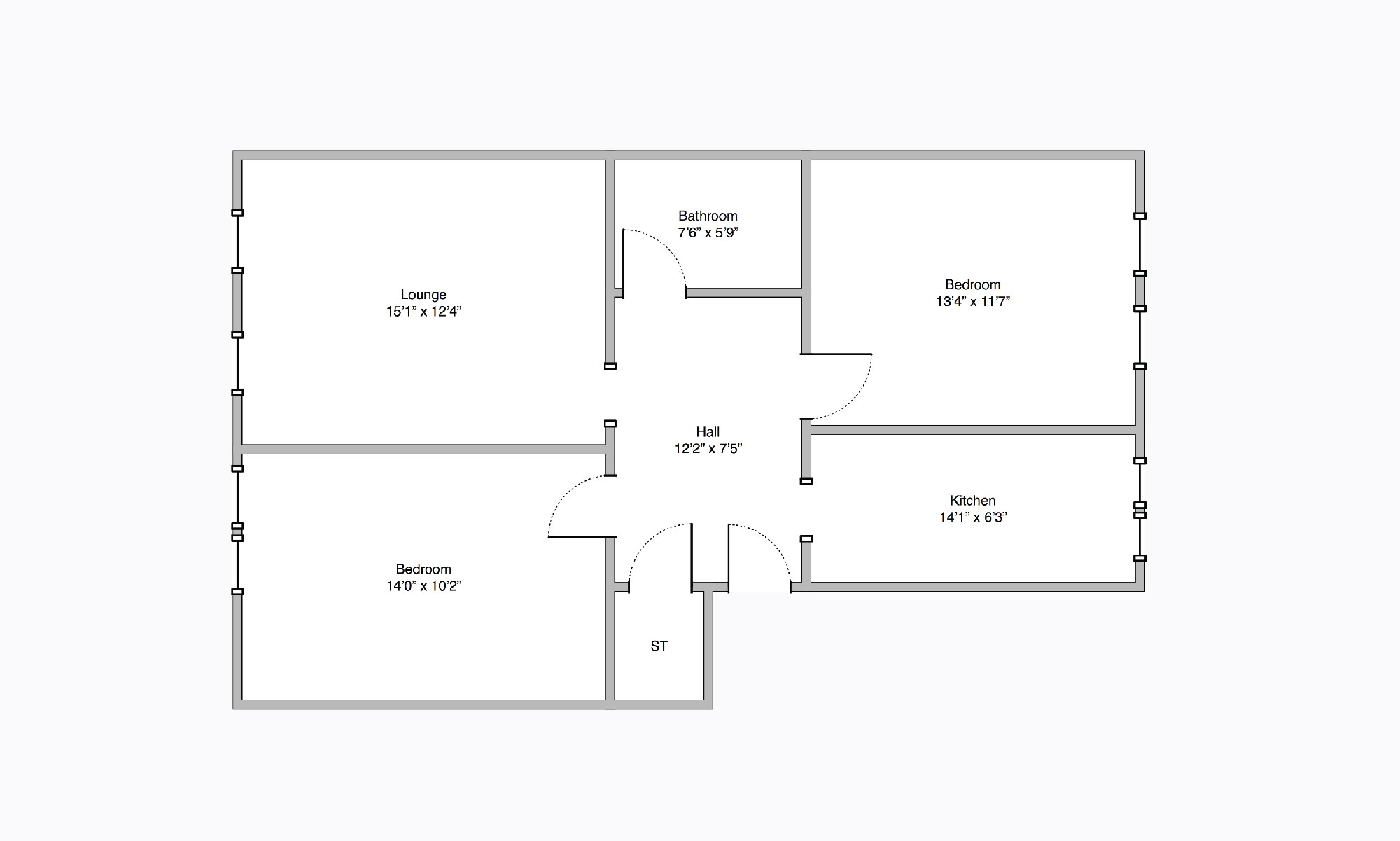 2 Bedrooms Flat for sale in Langside Road, Flat 3/2, Queenspark, Glasgow G42