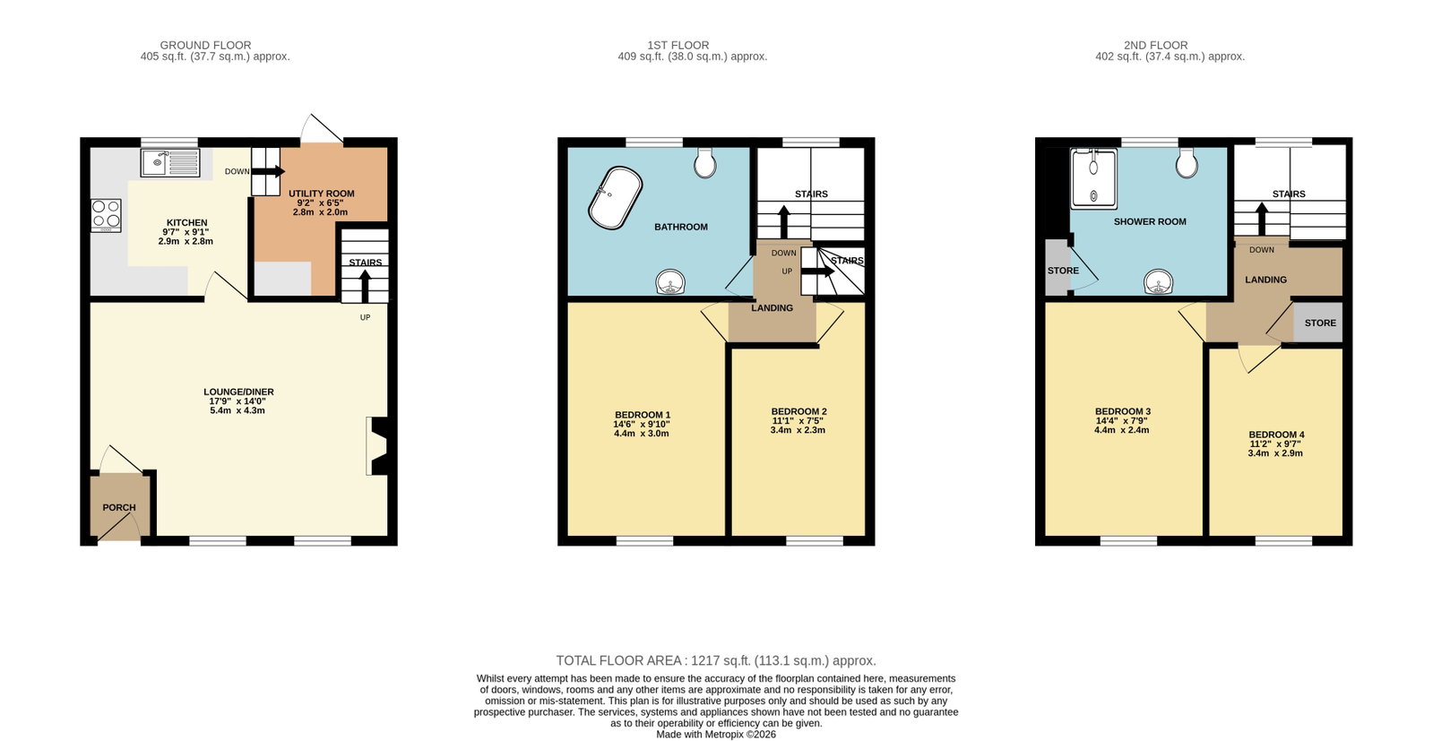 20, New Street, Wigton floorplan