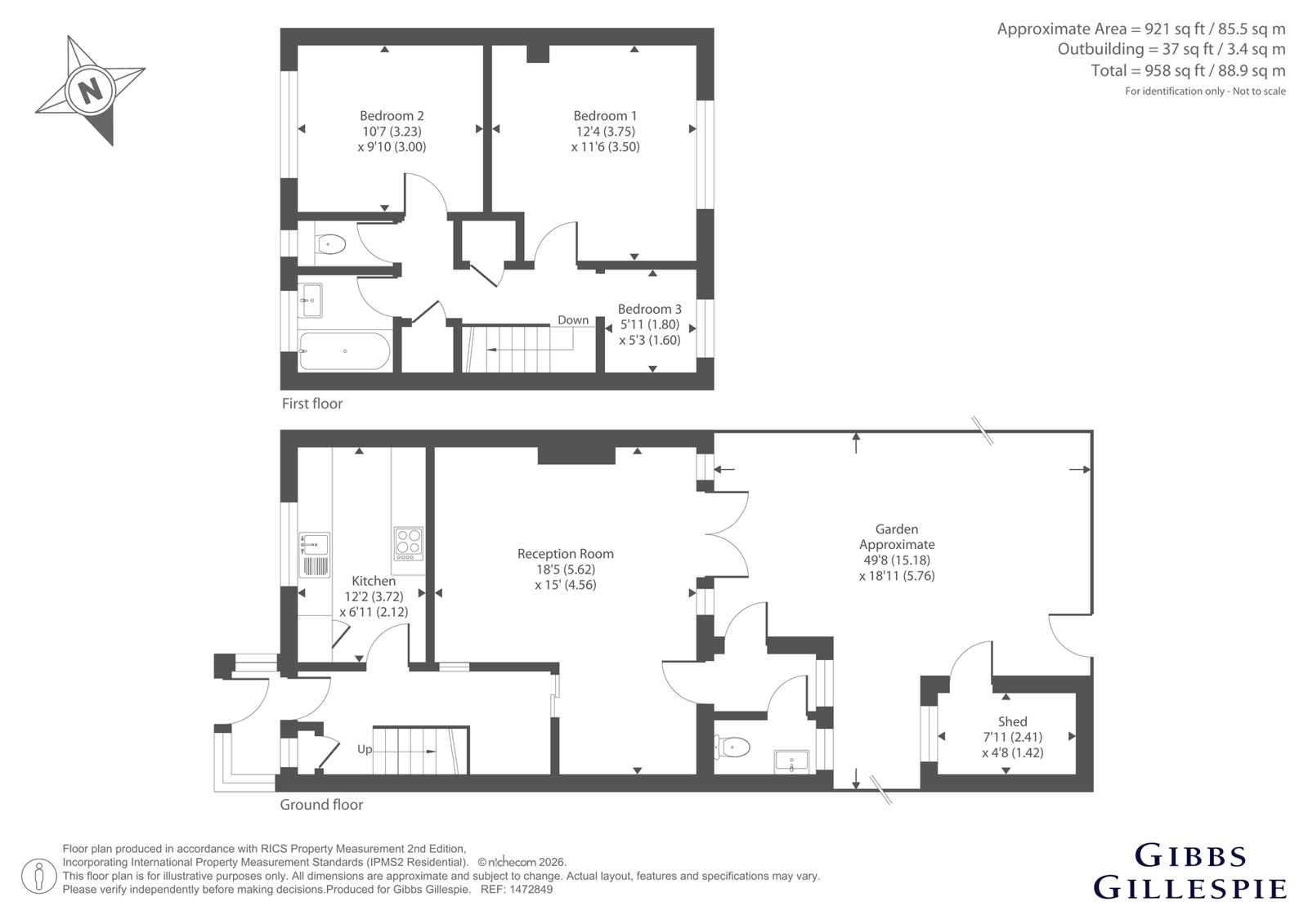 99, Croxley View, Hertfordshire floorplan