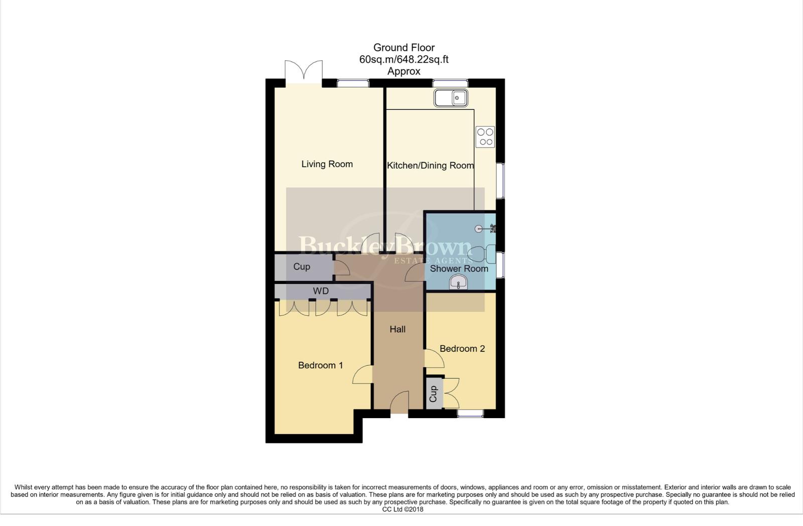 Plot 2, North Green, Calverton floorplan