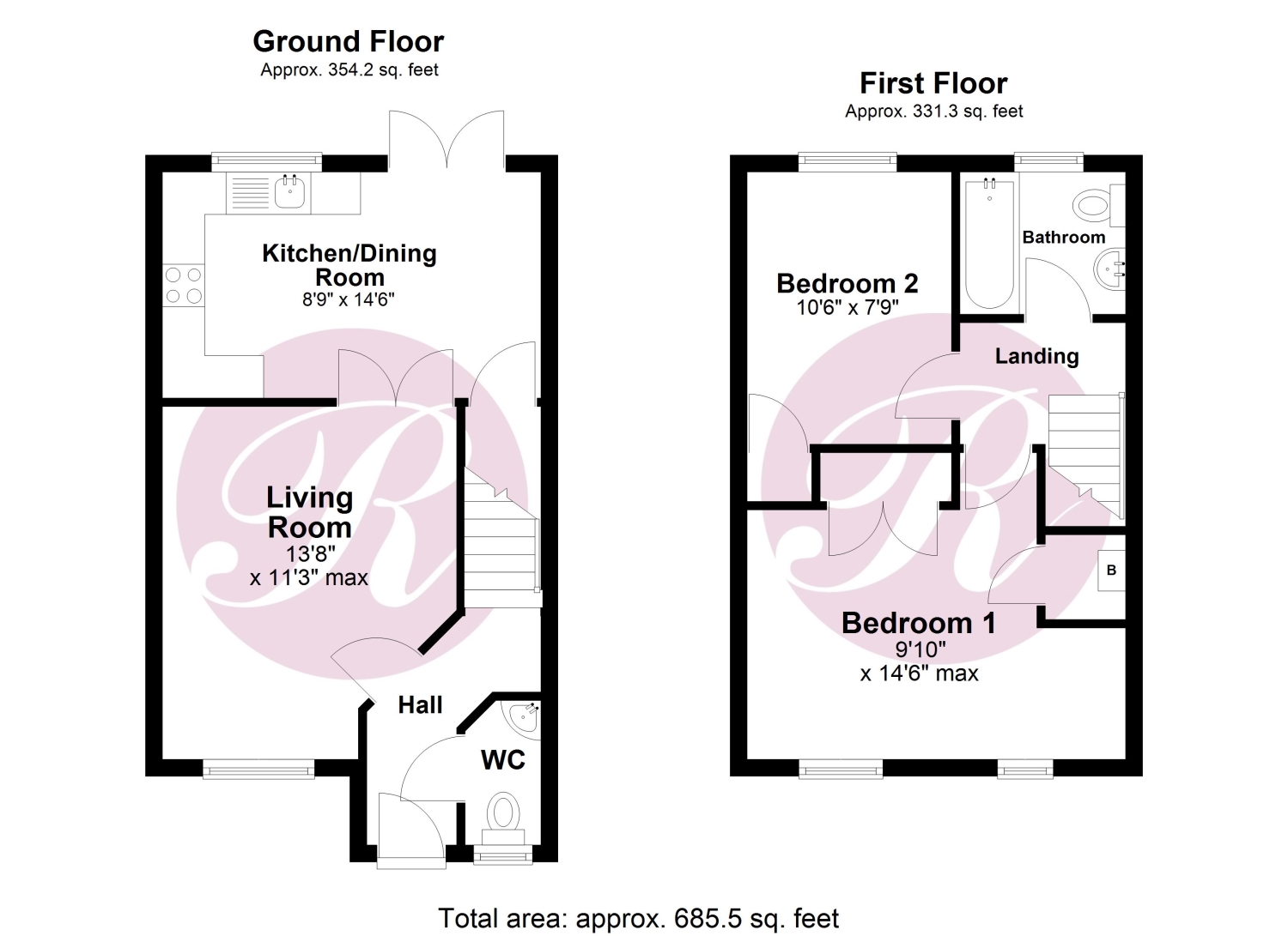 6 Russet Close, Ash, Canterbury floorplan