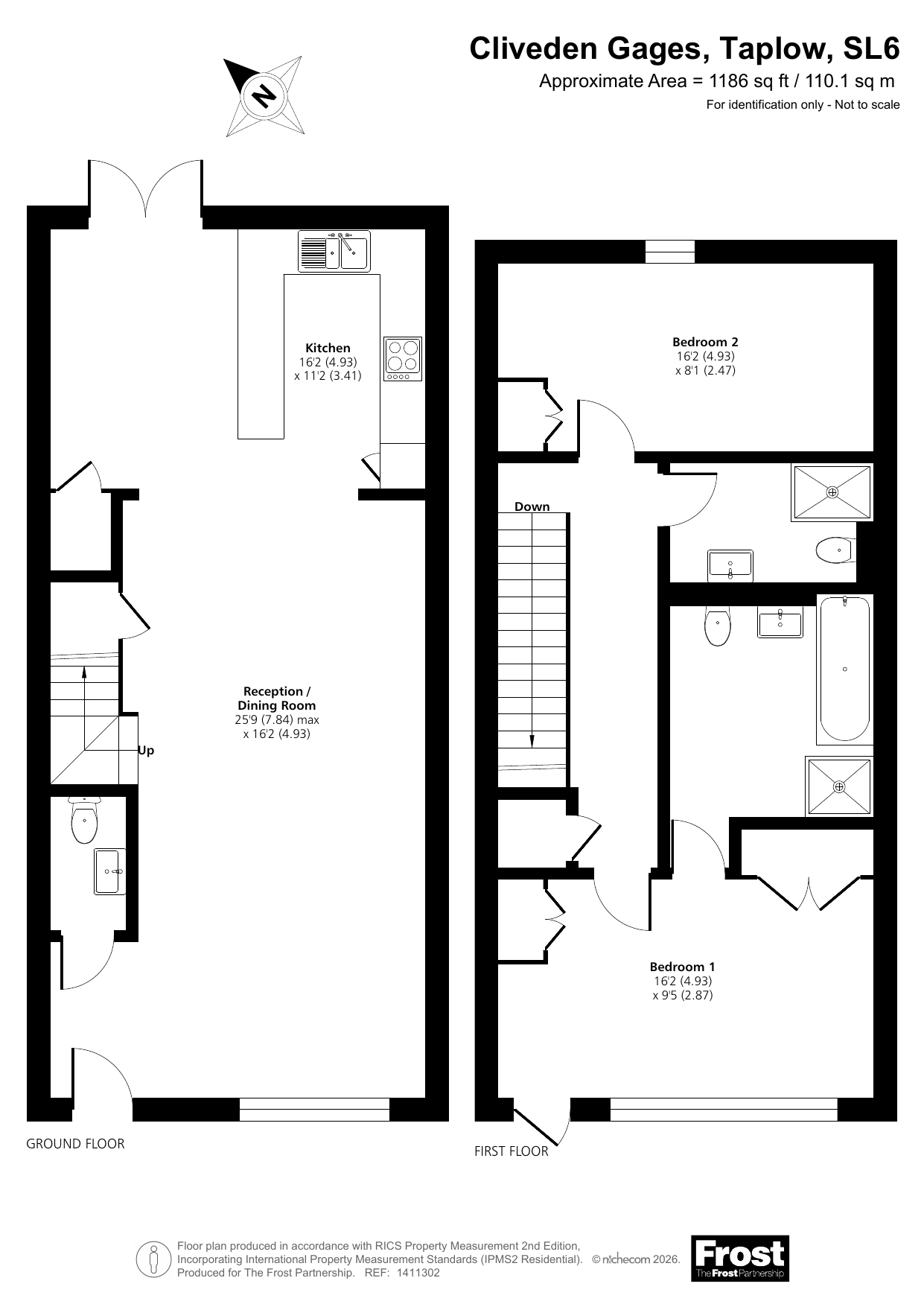 3, Cliveden Gages, Taplow floorplan