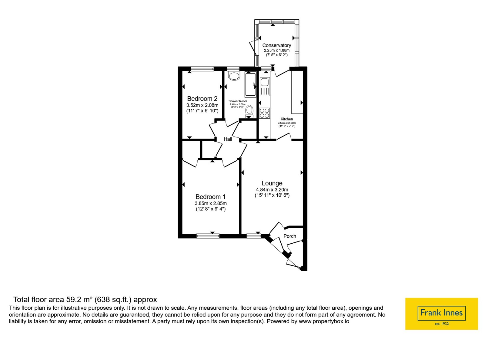 Peggs Grange, Coalville floorplan