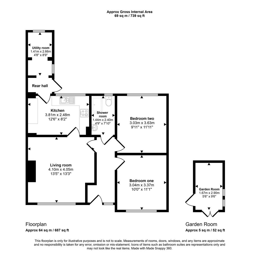 127, Maesglas, Cardigan floorplan