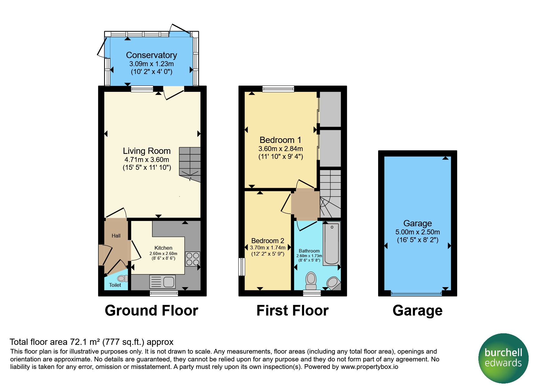 2, Upton Close, Heanor floorplan