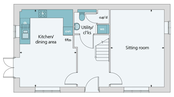 3 Bedrooms Semi-detached house for sale in 