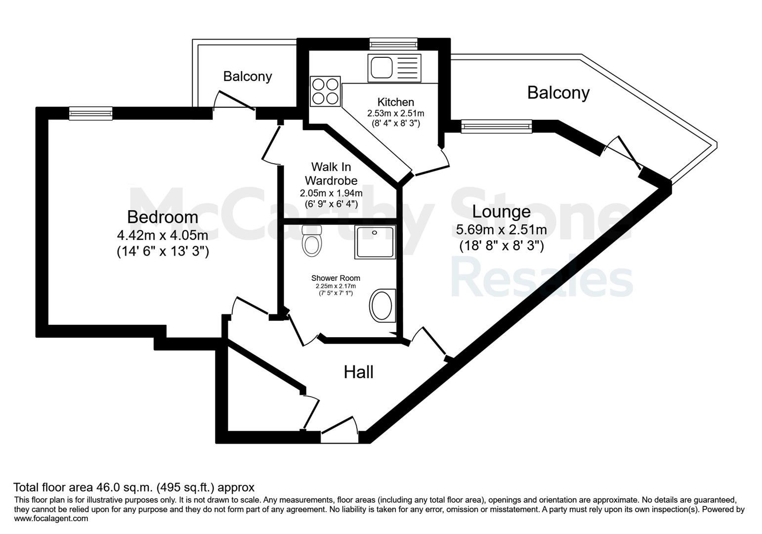 31 Horizons, Churchfield Road, Poole floorplan
