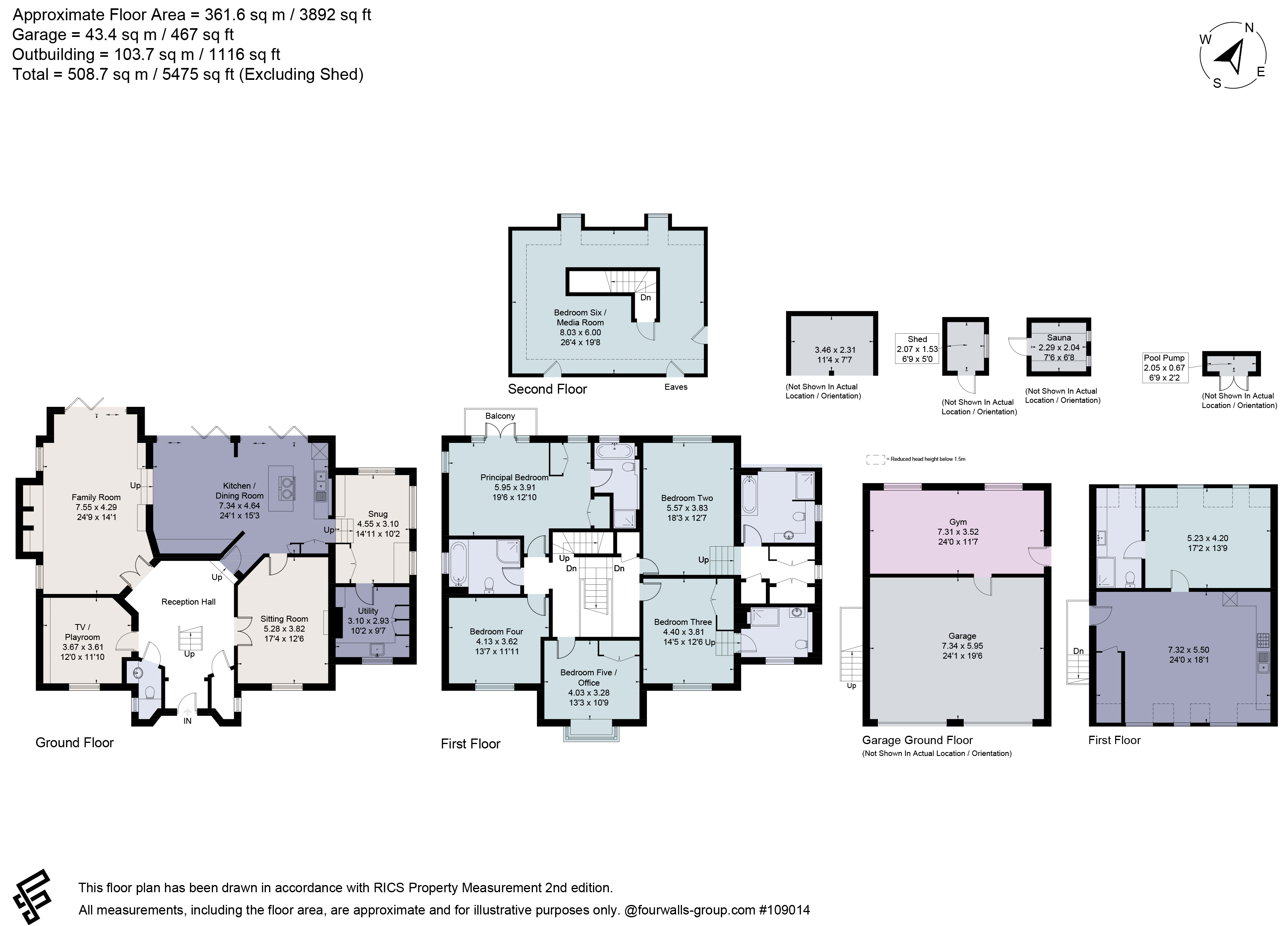 Woodpeckers, 3C,, Burgess Wood Grove, Buckinghamshire floorplan