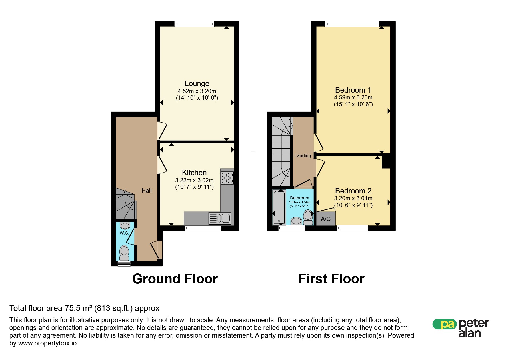 14, Quarry Crescent, Cardiff floorplan
