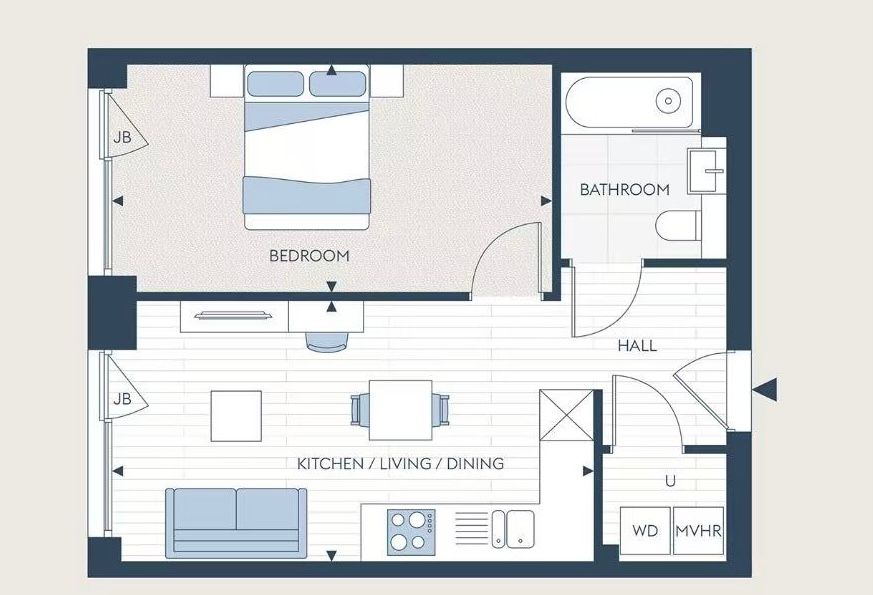72, Belmont Row, Birmingham floorplan