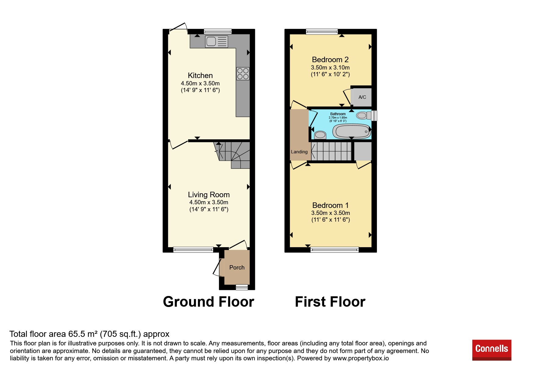 5, Franklin Walk, Hereford floorplan