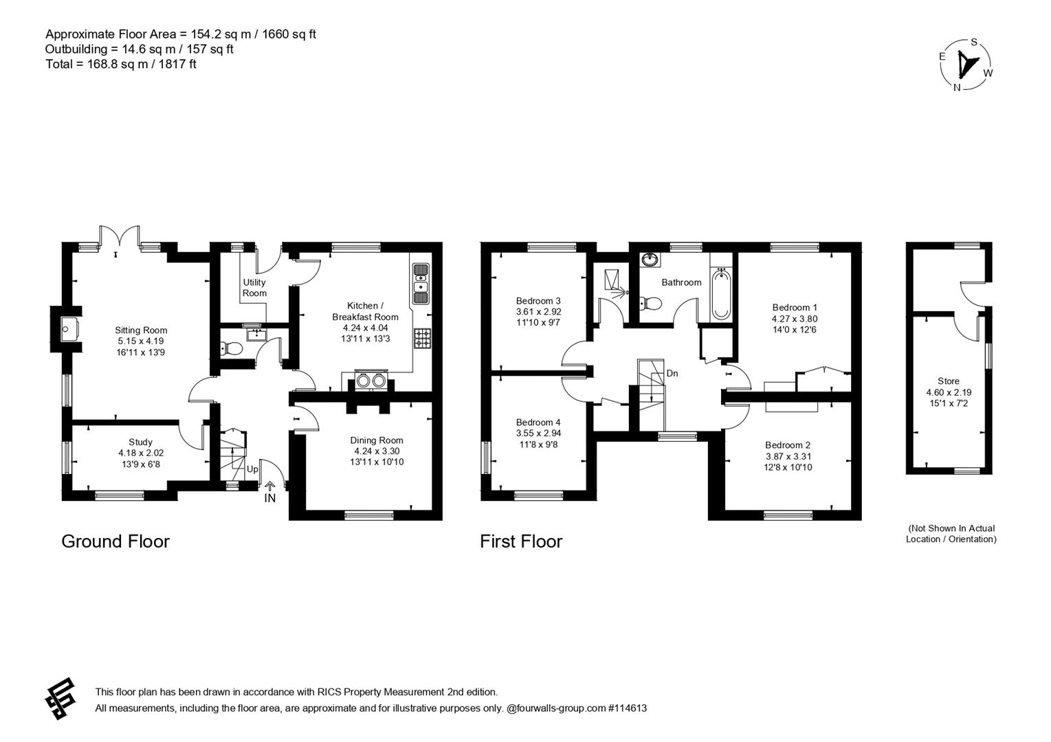 Fawleigh, 9, Hemplands Lane, Alton floorplan
