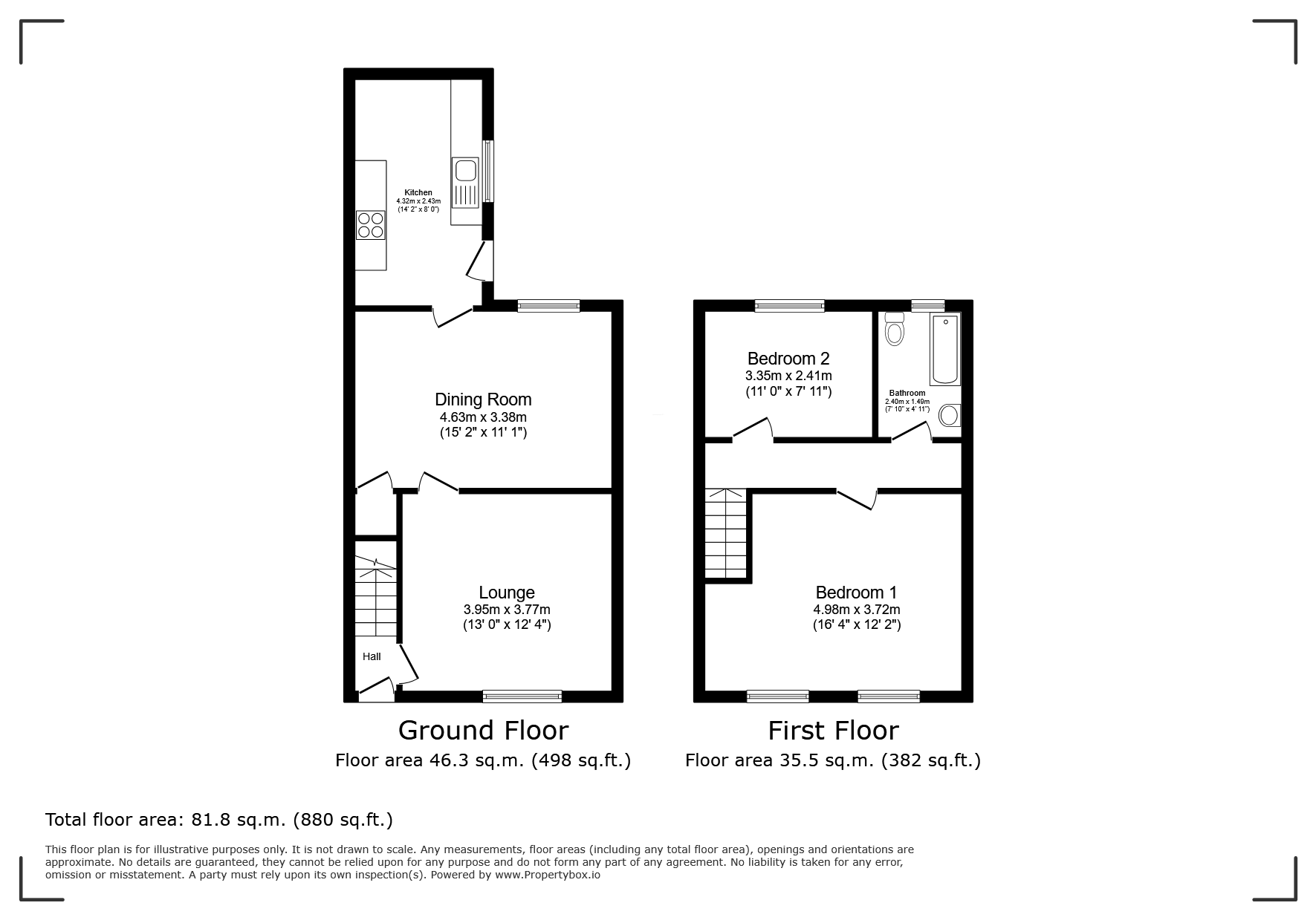 16, Poplar Terrace, Ferryhill floorplan