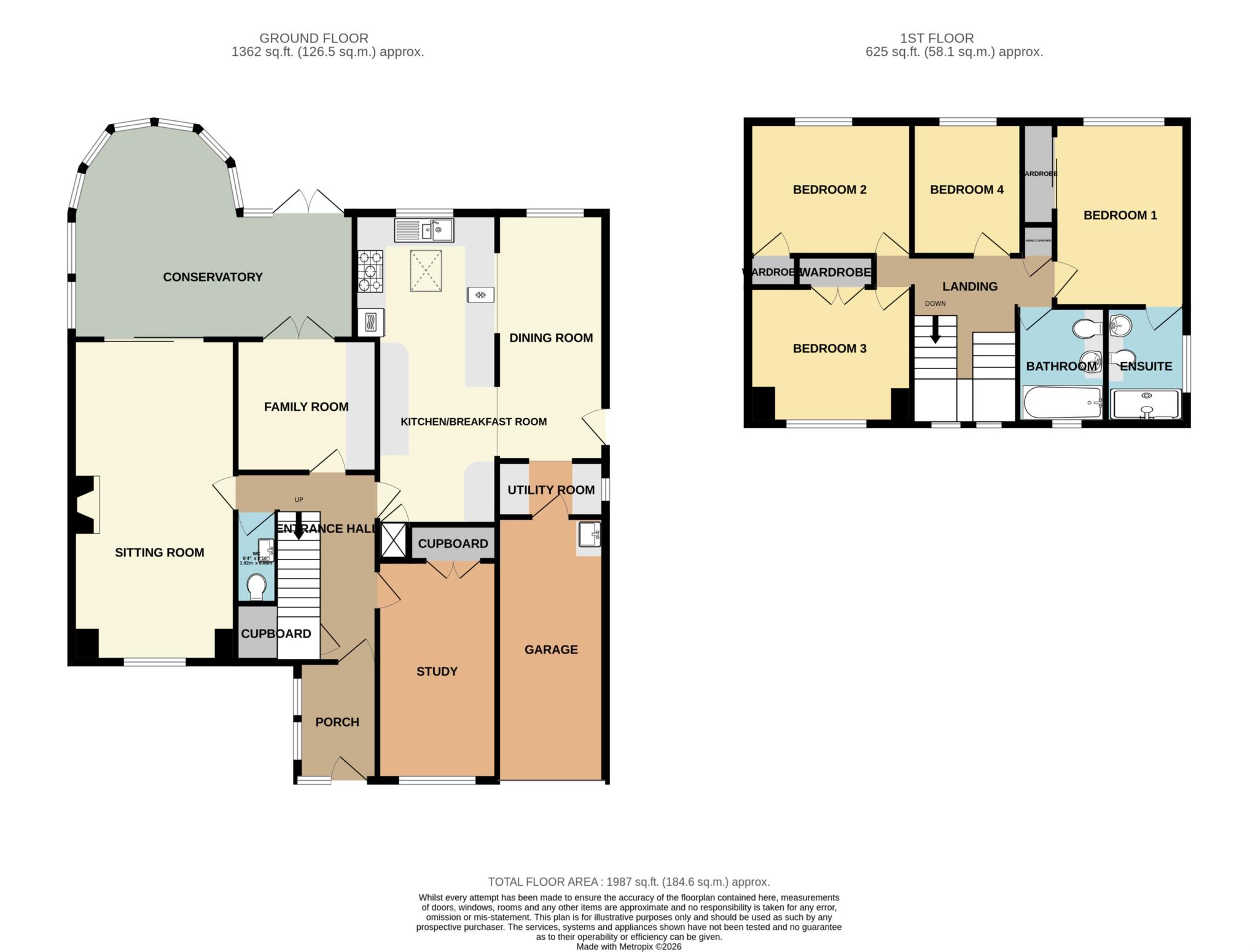 26, Priddy Close, Frome floorplan