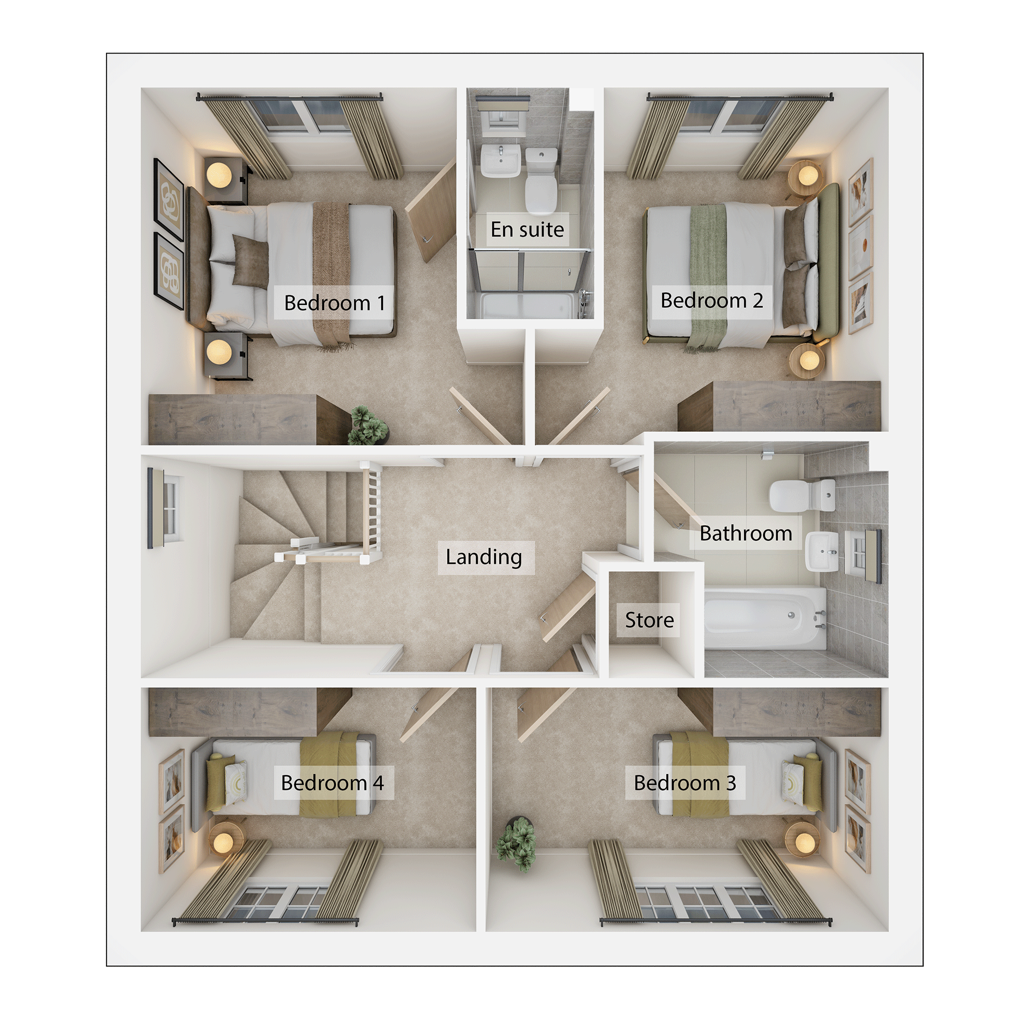 273, Hanafey Way, Northampton floorplan