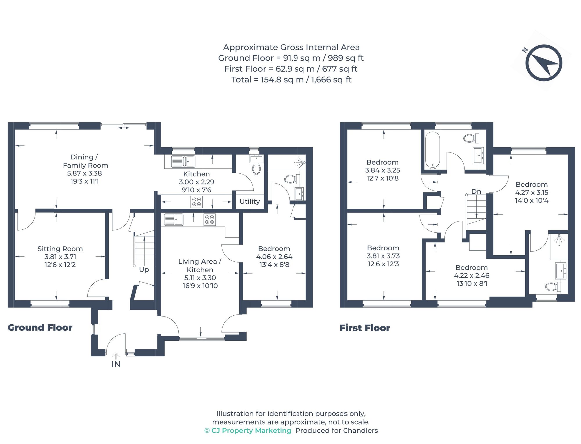 2 Plash Drive, Stevenage floorplan