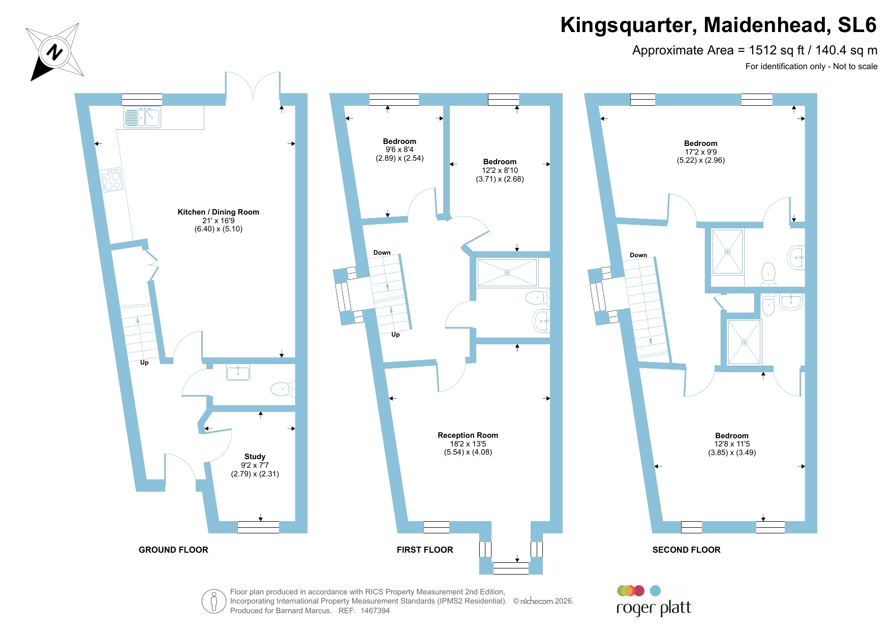 27, Kingsquarter, Maidenhead floorplan