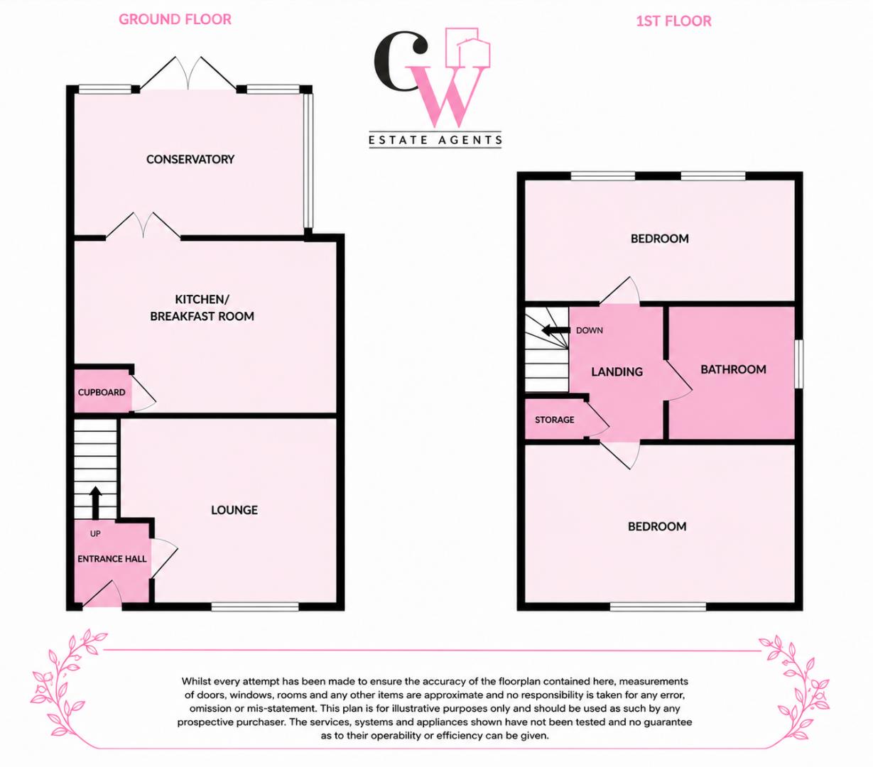 26, York Drive, Winsford floorplan