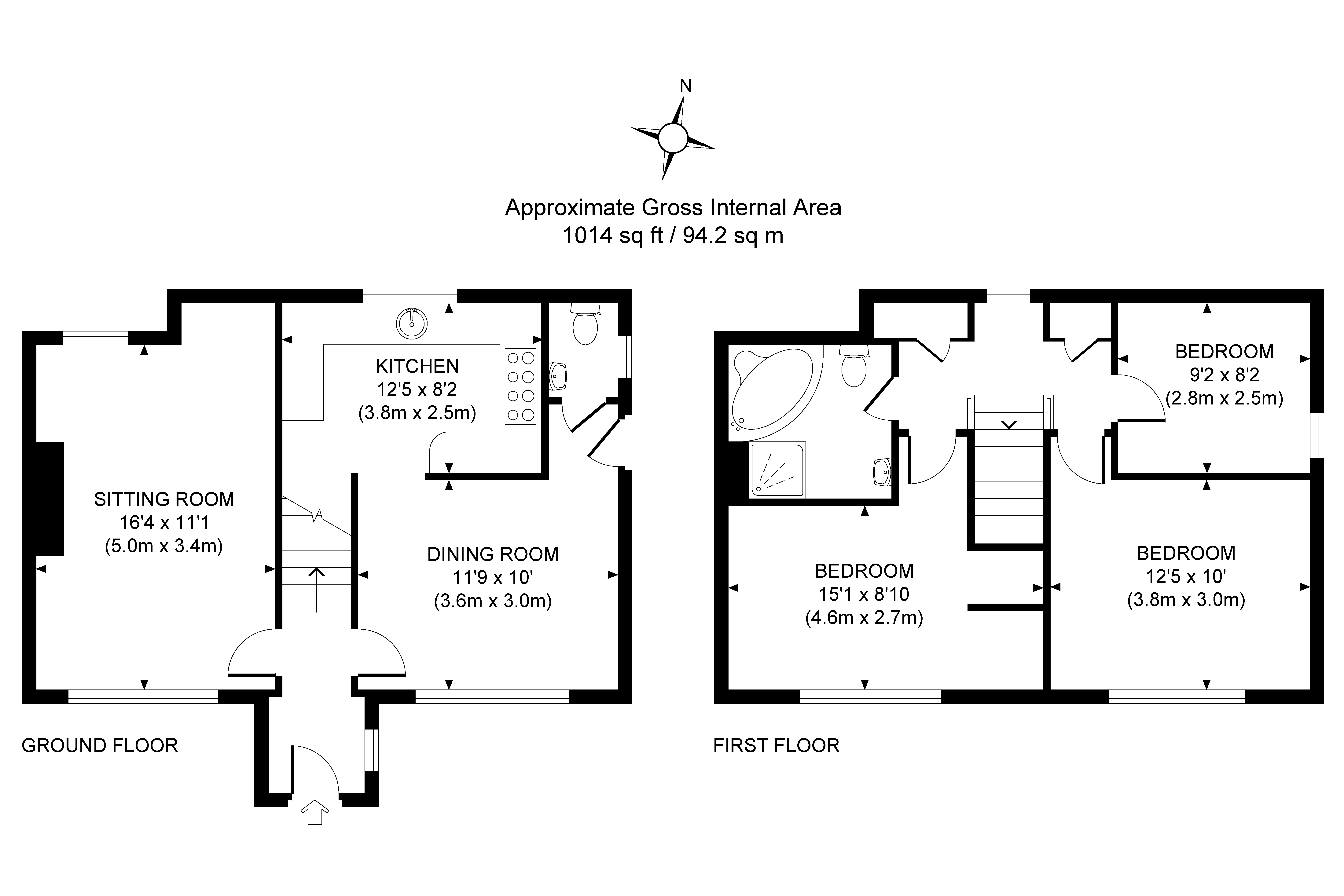 3 Bedrooms Semi-detached house for sale in Woking, Surrey GU22