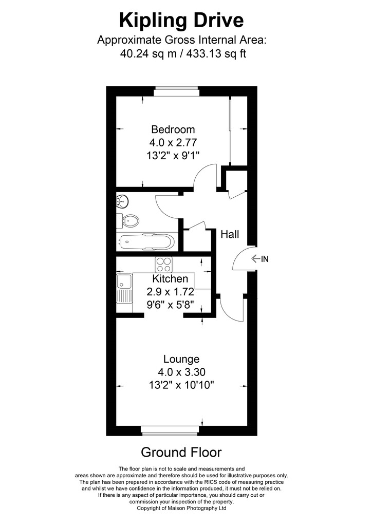 101, Kipling Drive, London floorplan