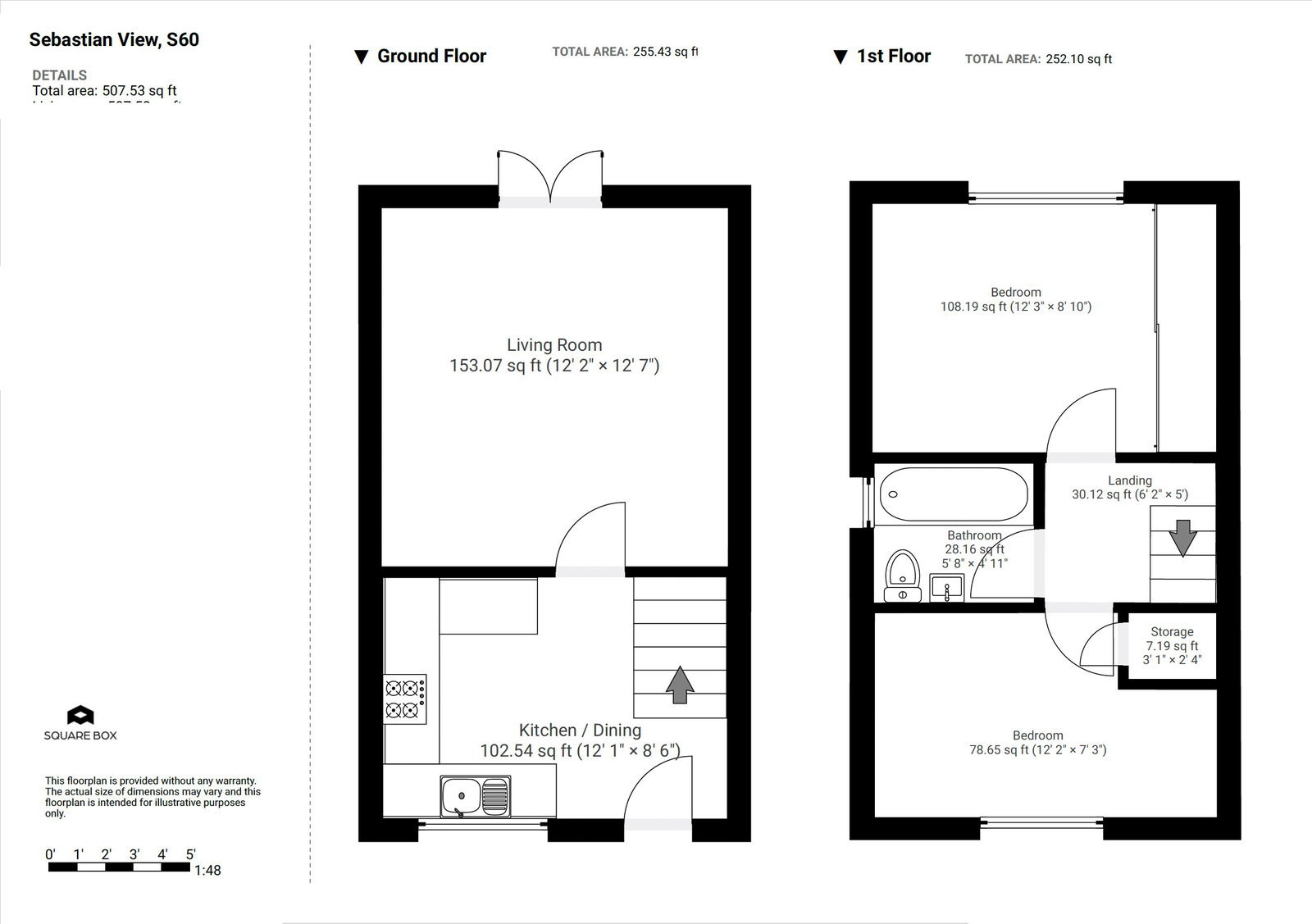 15, Sebastian View, Rotherham floorplan