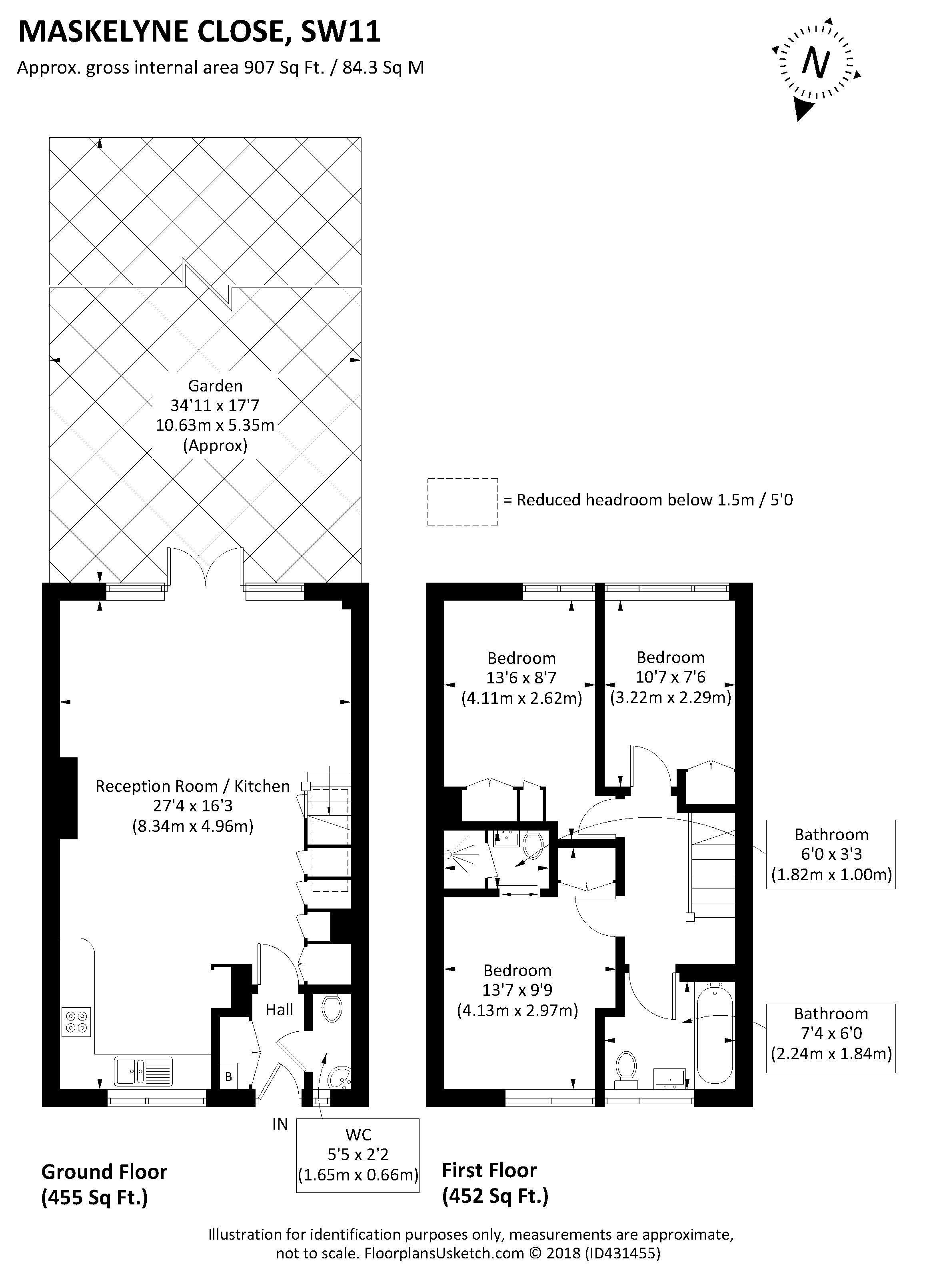 8, Maskelyne Close, London floorplan