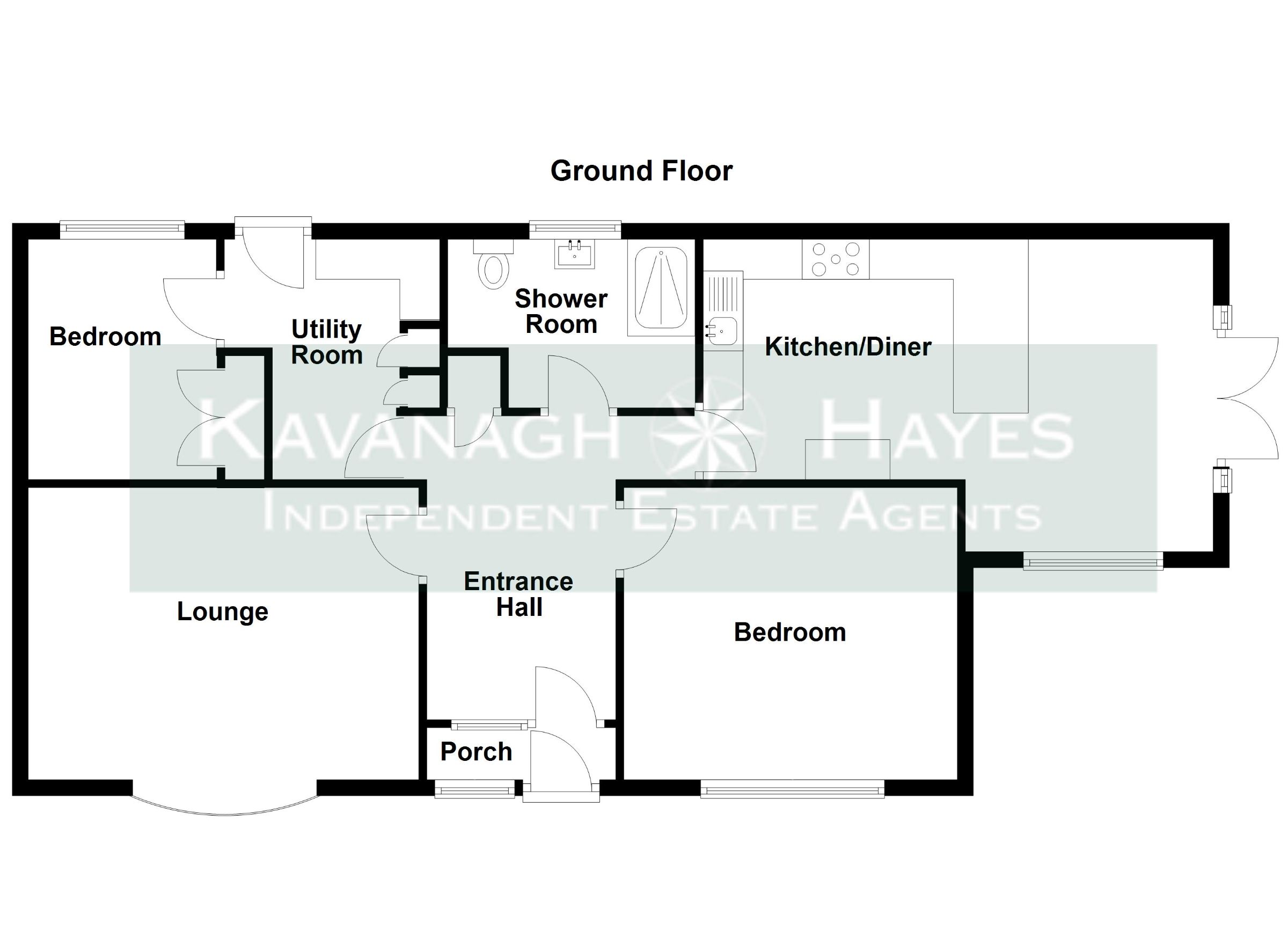 'Minian', Ronaldsway, March floorplan