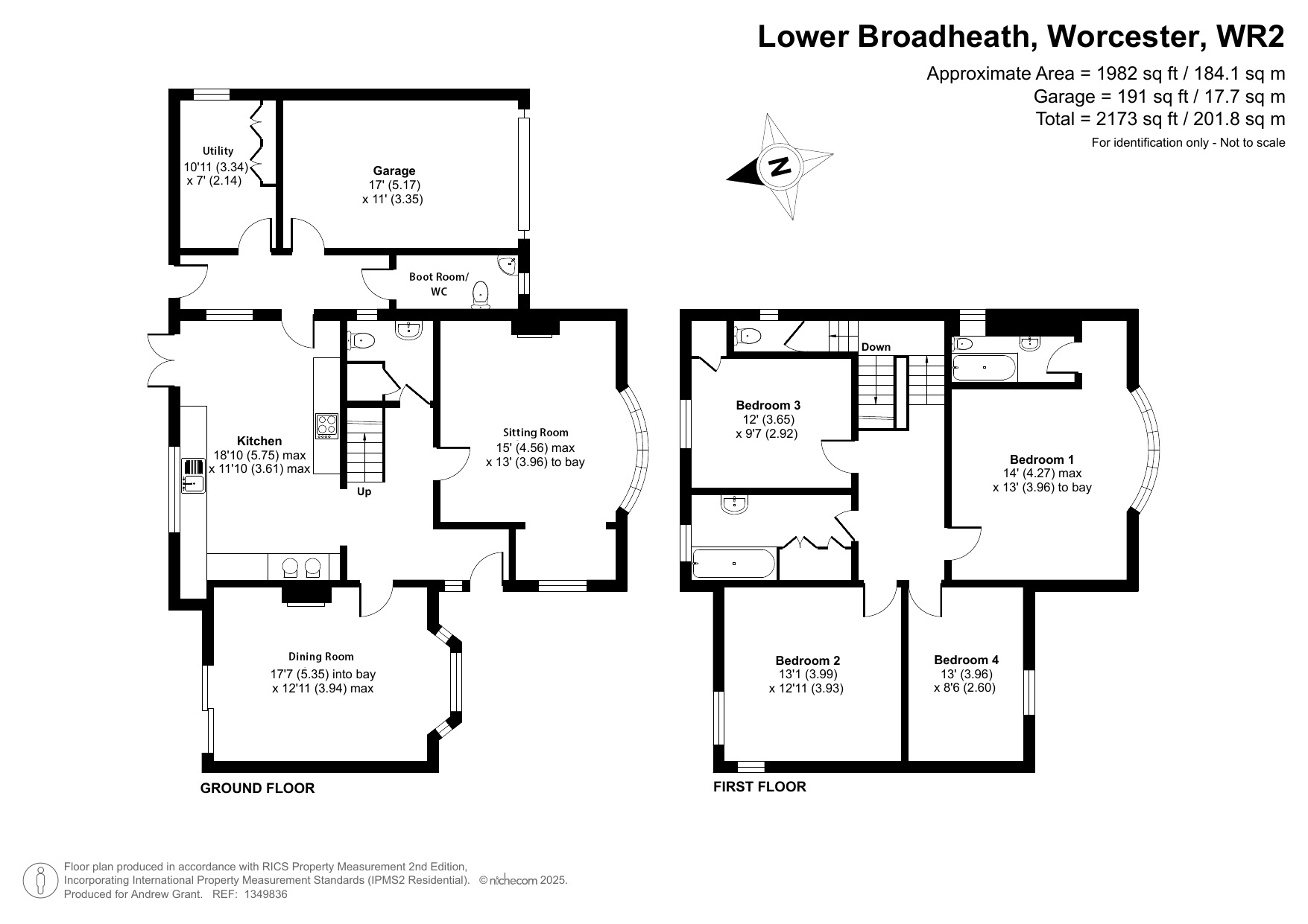Moorcroft, Broadheath Common, Worcester floorplan
