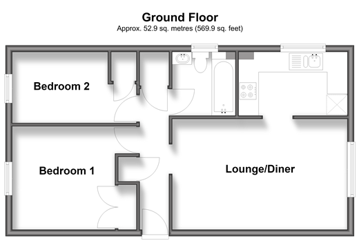 Chelsea Gardens, Sutton floorplan