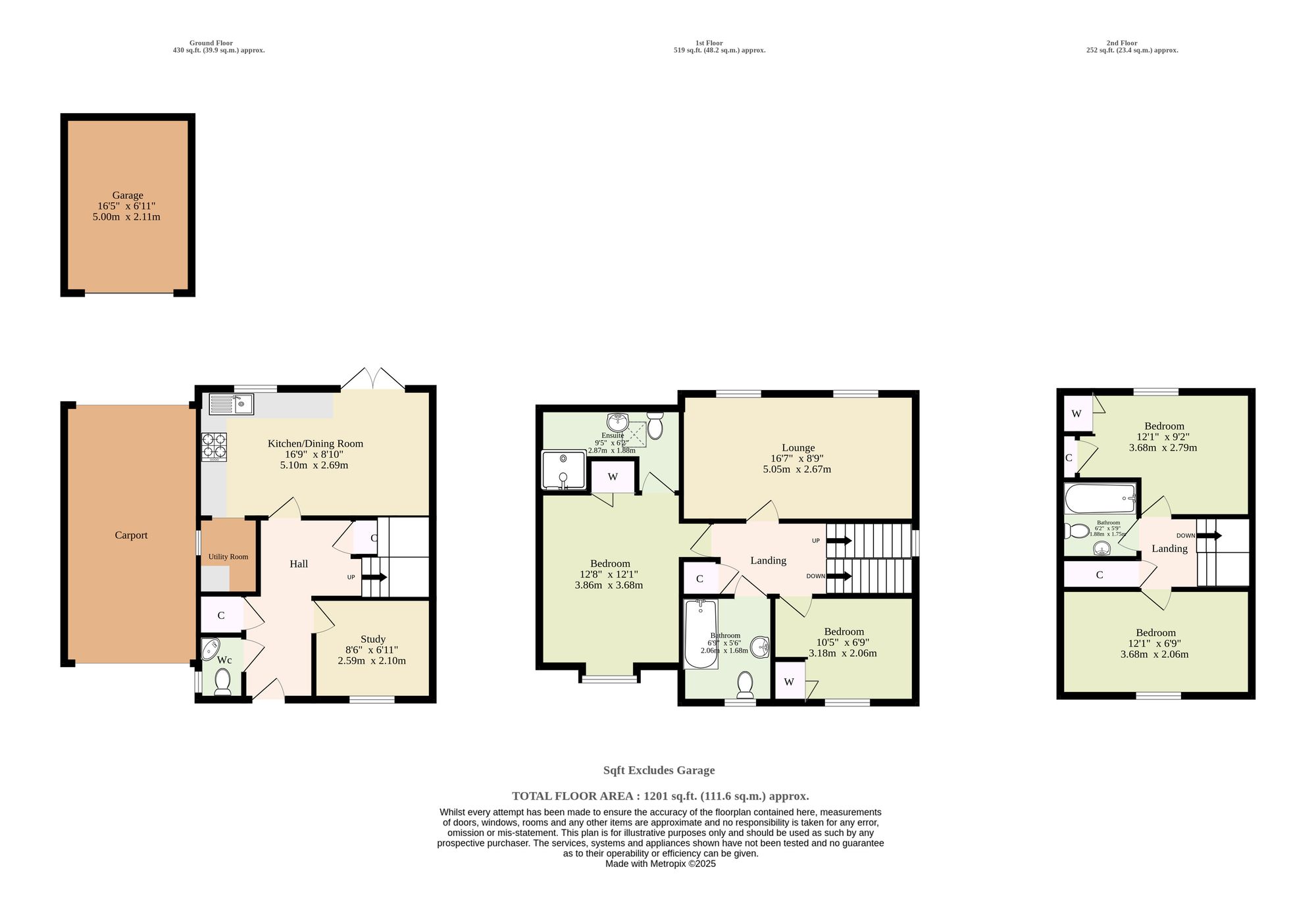 64 Viscount Close, Diss floorplan