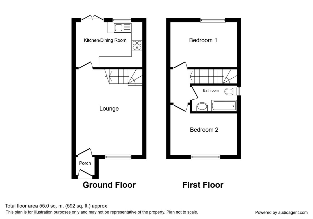 2 Bedrooms Semi-detached house for sale in Cotmanhay Road, Ilkeston DE7