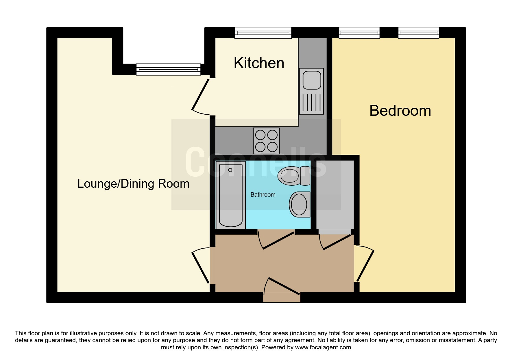 16, Dyson Court, 184, Lower High Street, Watford floorplan