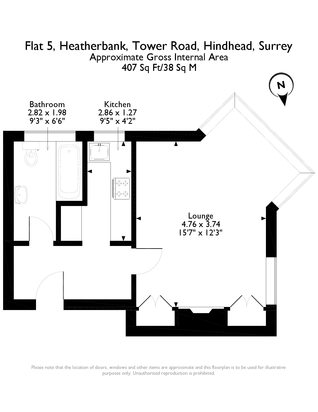 0 Bedrooms Studio to rent in Tower Road, Hindhead GU26