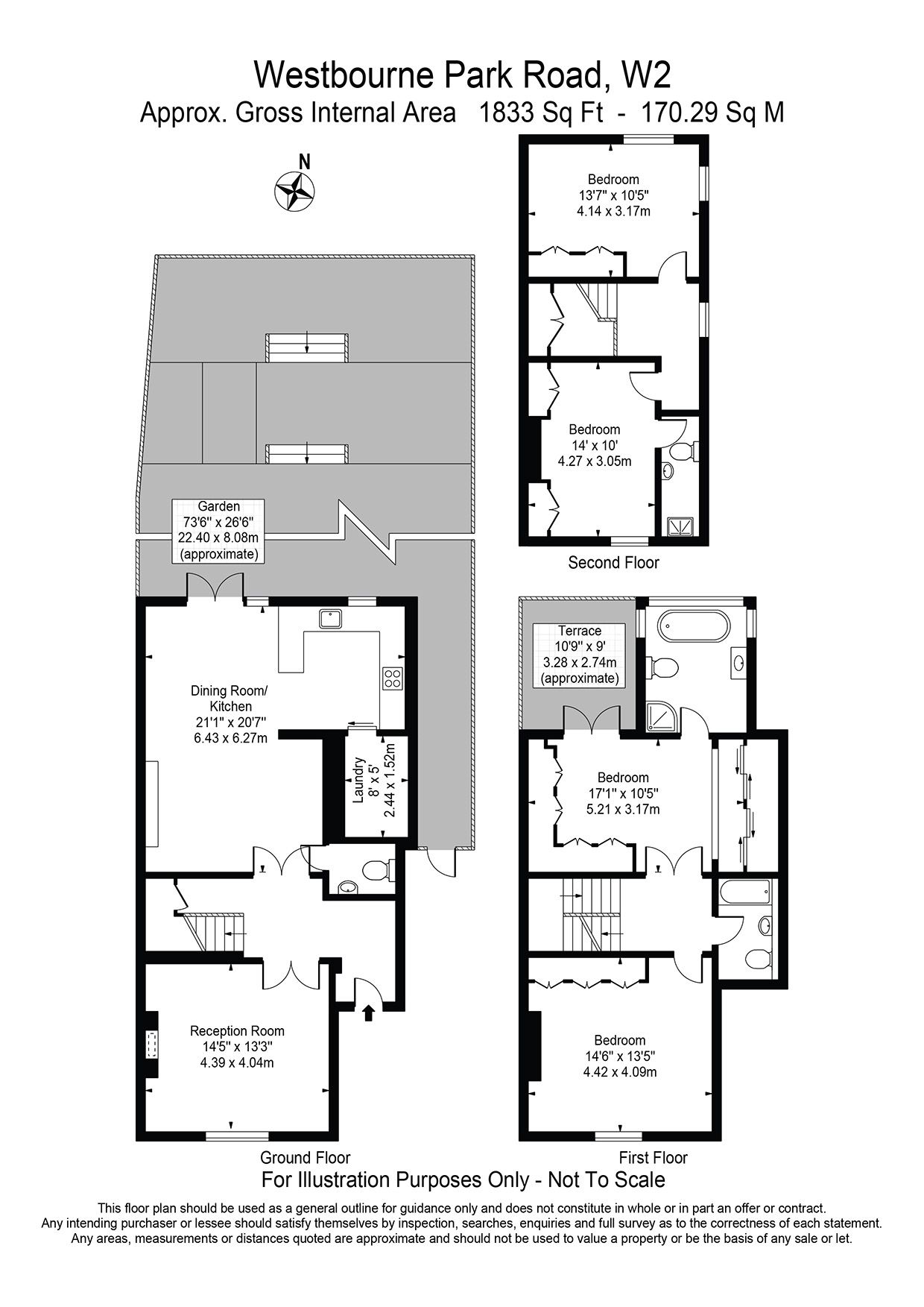 50 Westbourne Park Road, London floorplan