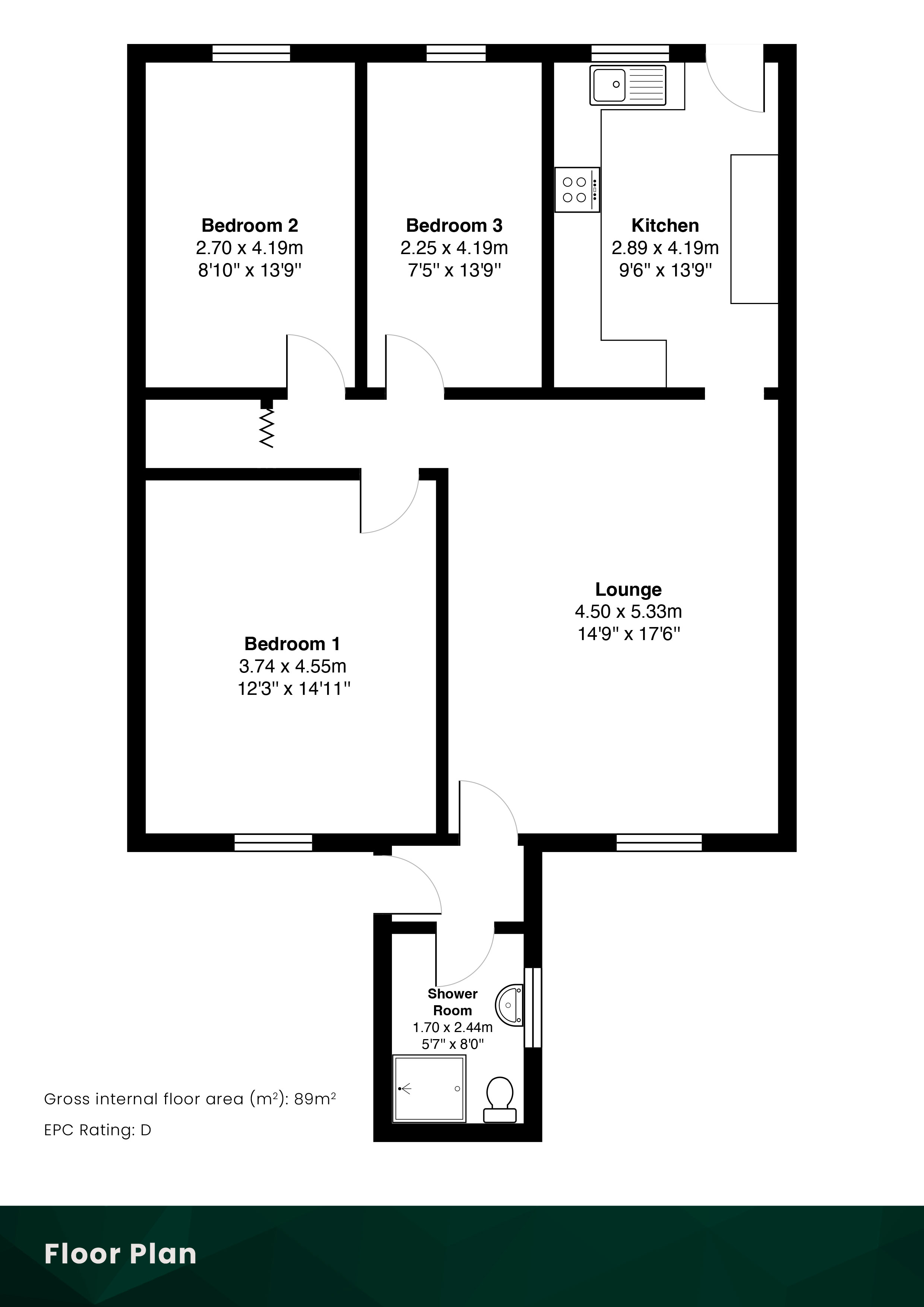 2, Newliston Road, Edinburgh floorplan